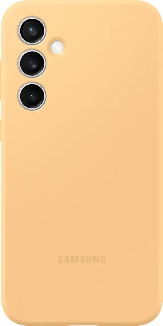 Coque en silicone pour Galaxy S23 FE - Orange