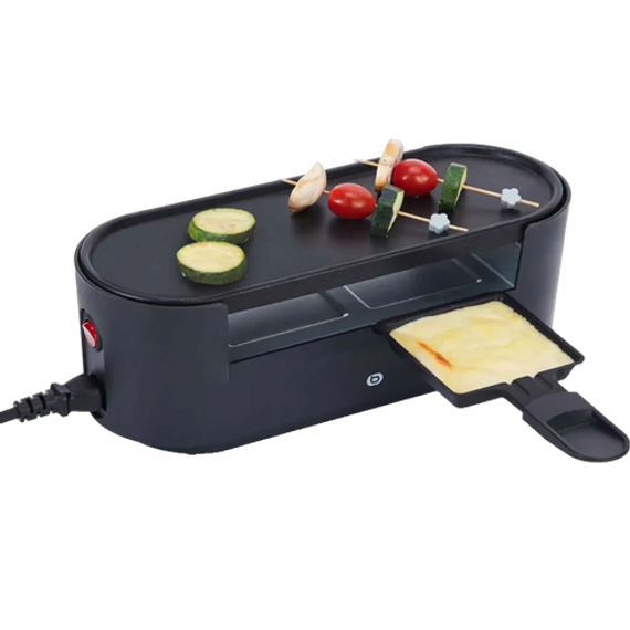 Raclette & grill Multiplug Zwart