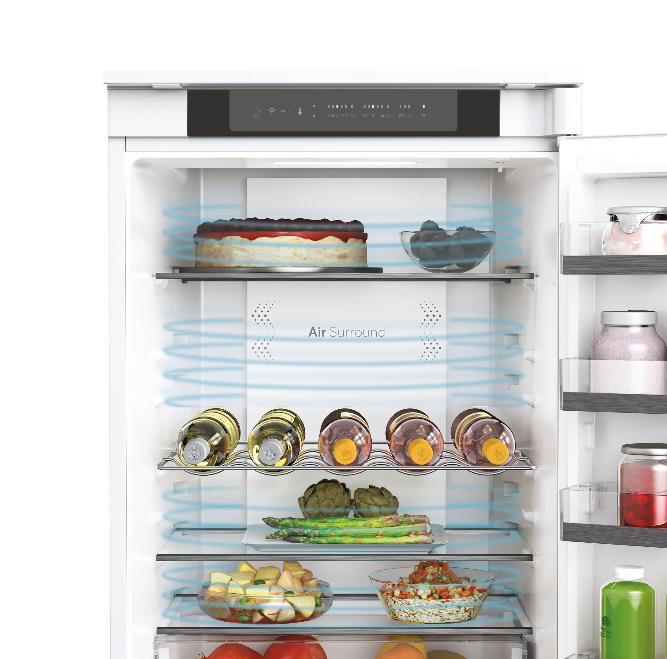 Combi frigo congélateur encastrable HBW5518D