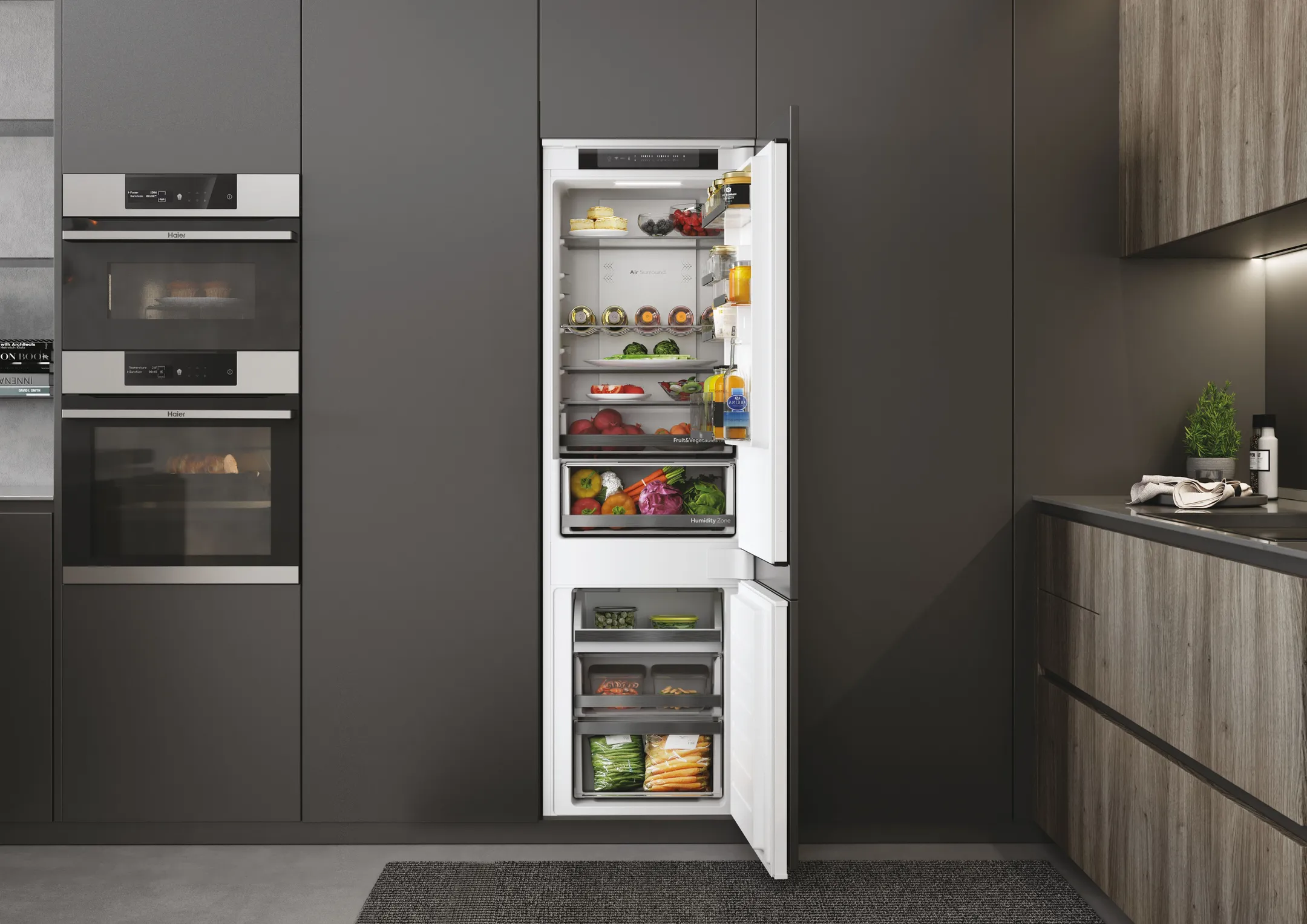 Combi frigo congélateur encastrable HBW5518D