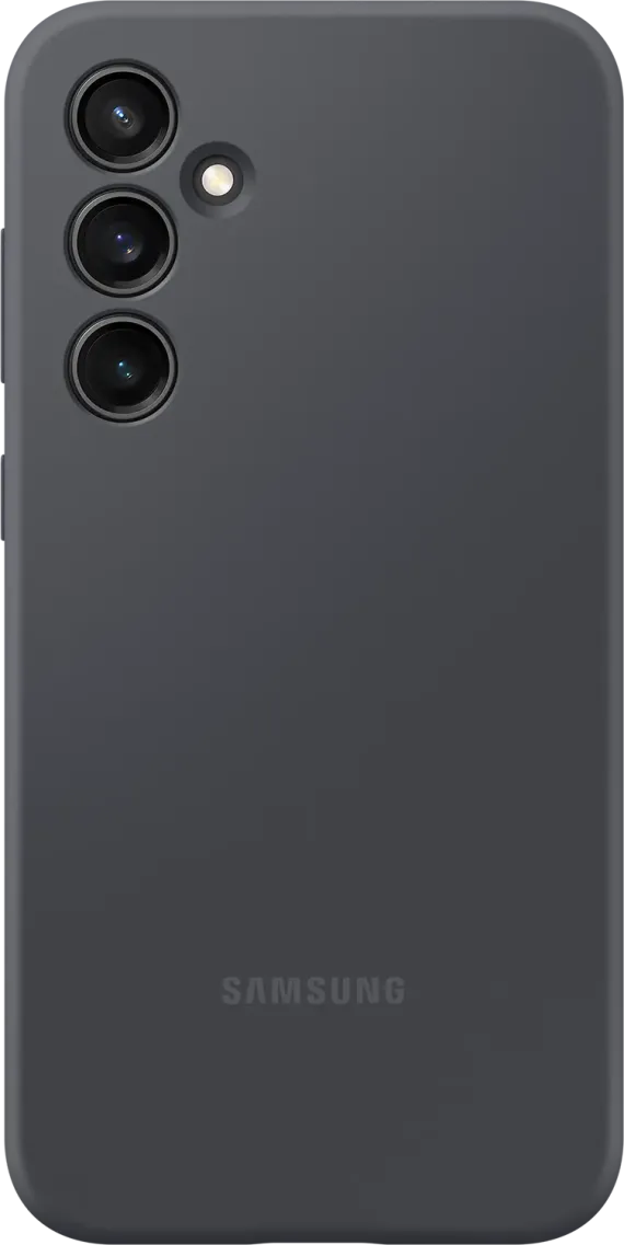 Coque en silicone pour Galaxy S23 FE - Noir