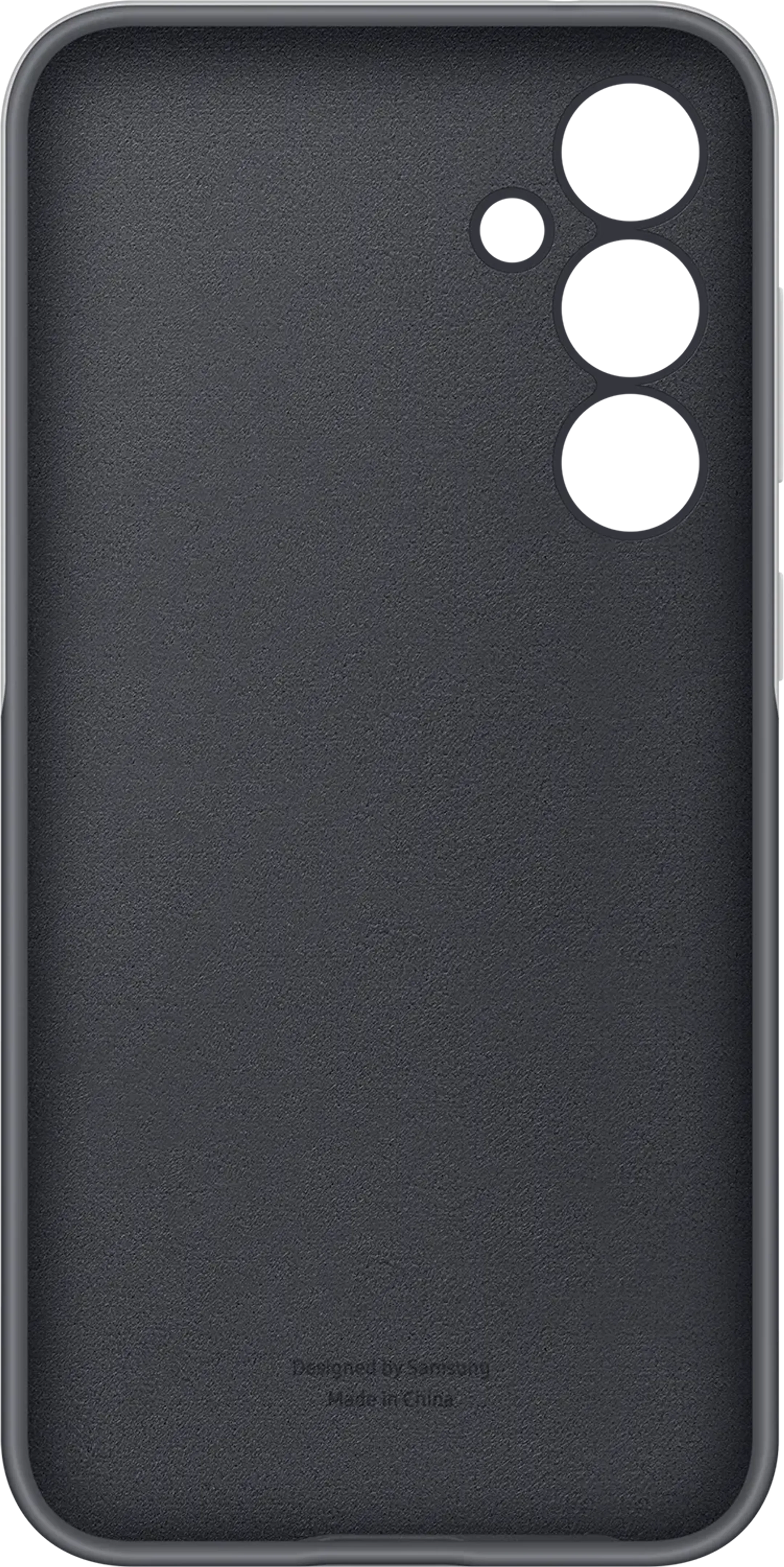 Samsung Coque en silicone pour Galaxy S23 FE - Gris clair image