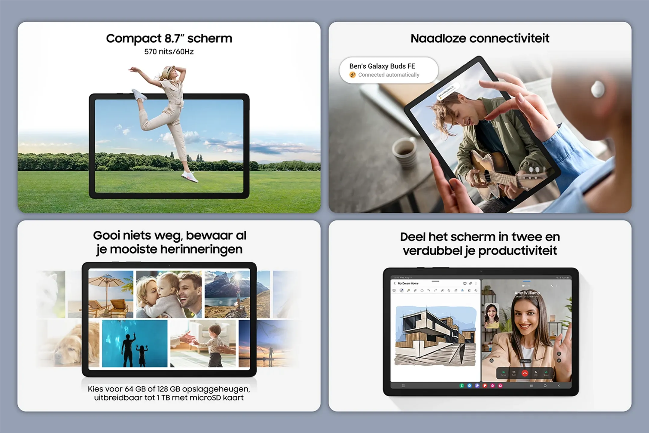 Samsung Galaxy Tab A9 128 Go wifi Graphite image