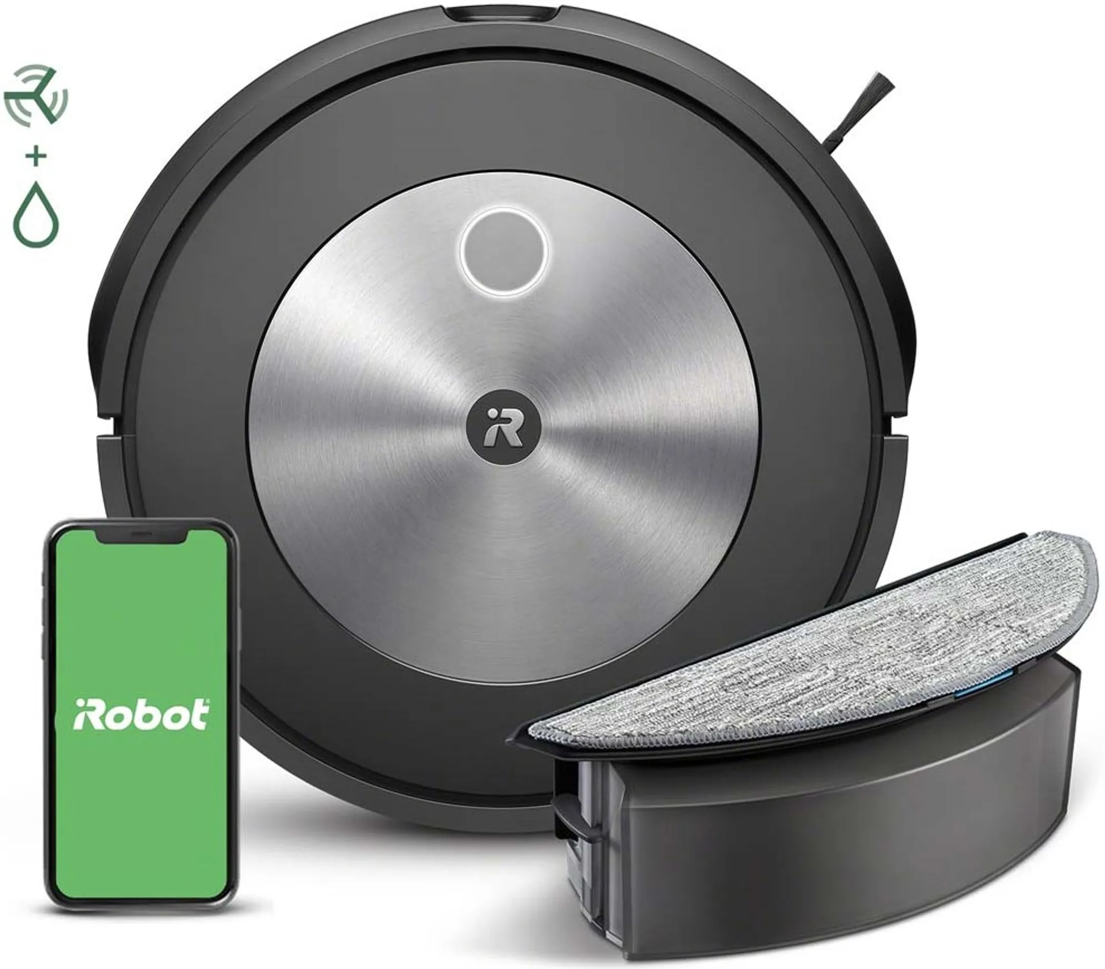 Robotstofzuiger en dweilrobot J5 Roomba Combo J5178