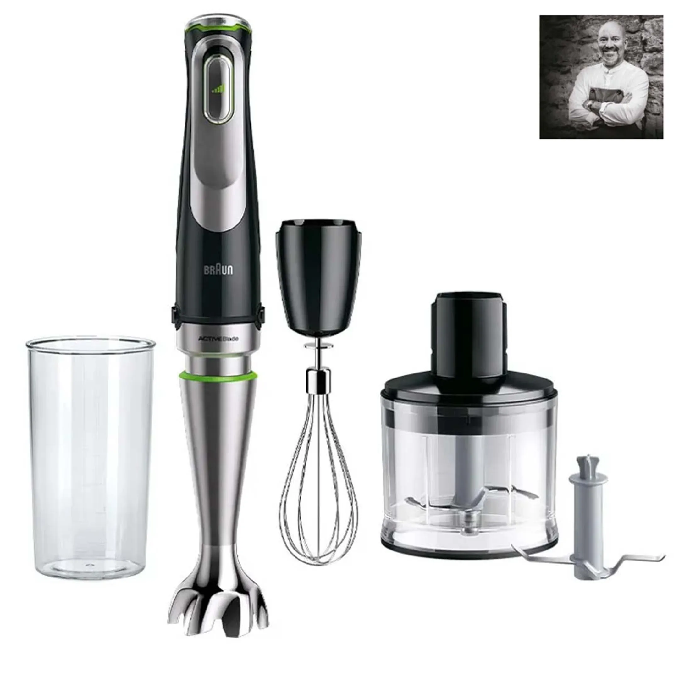 Braun Staafmixer MultiQuick 9 MQ9135XI image
