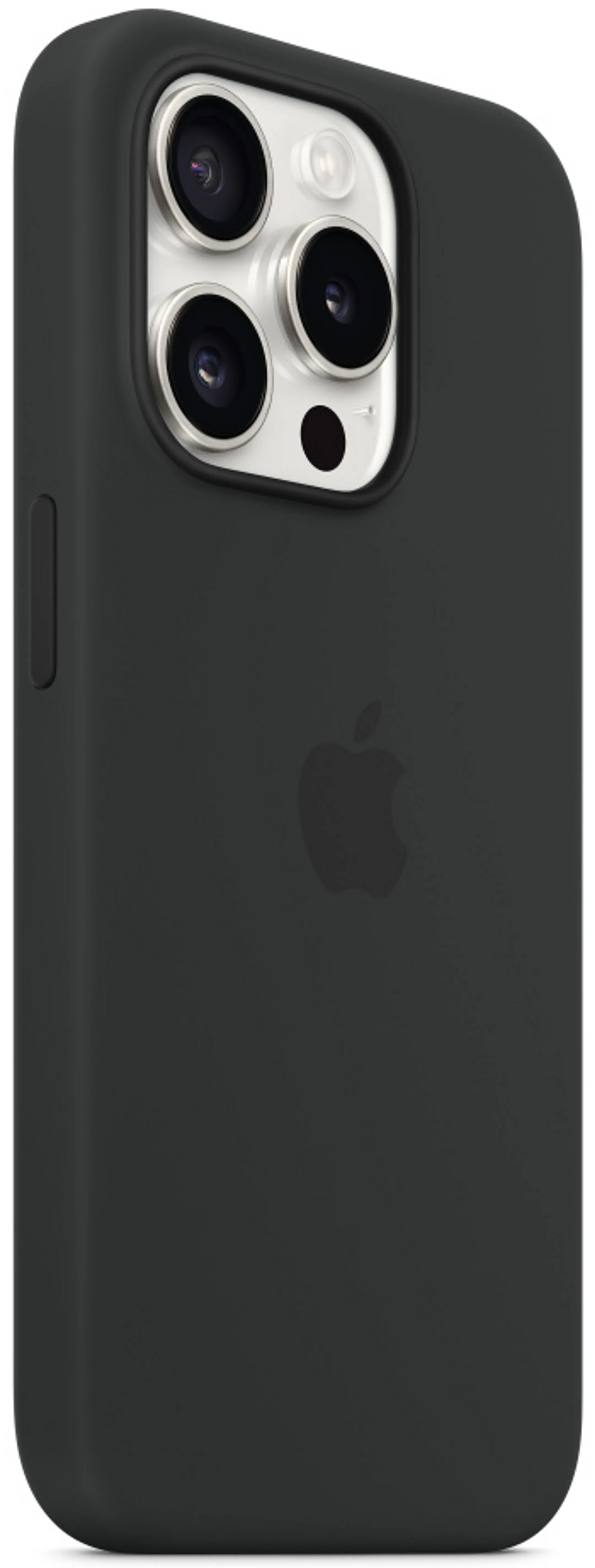 Apple Coque en silicone avec MagSafe pour iPhone 15 Pro - Noir image
