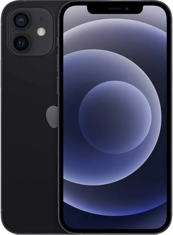 iPhone 12 64 Go - Noir - Reconditionné grade B