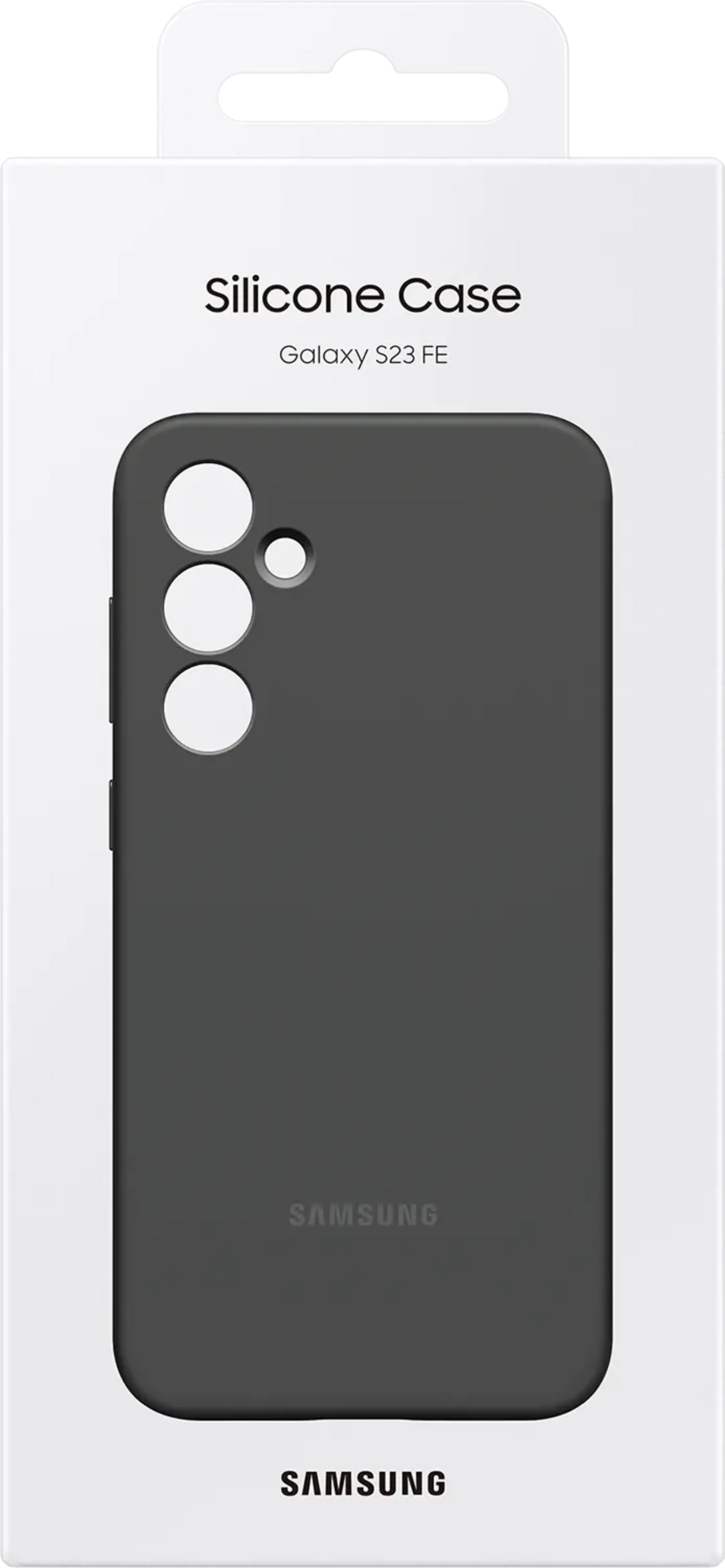 Samsung Coque en silicone pour Galaxy S23 FE - Noir image