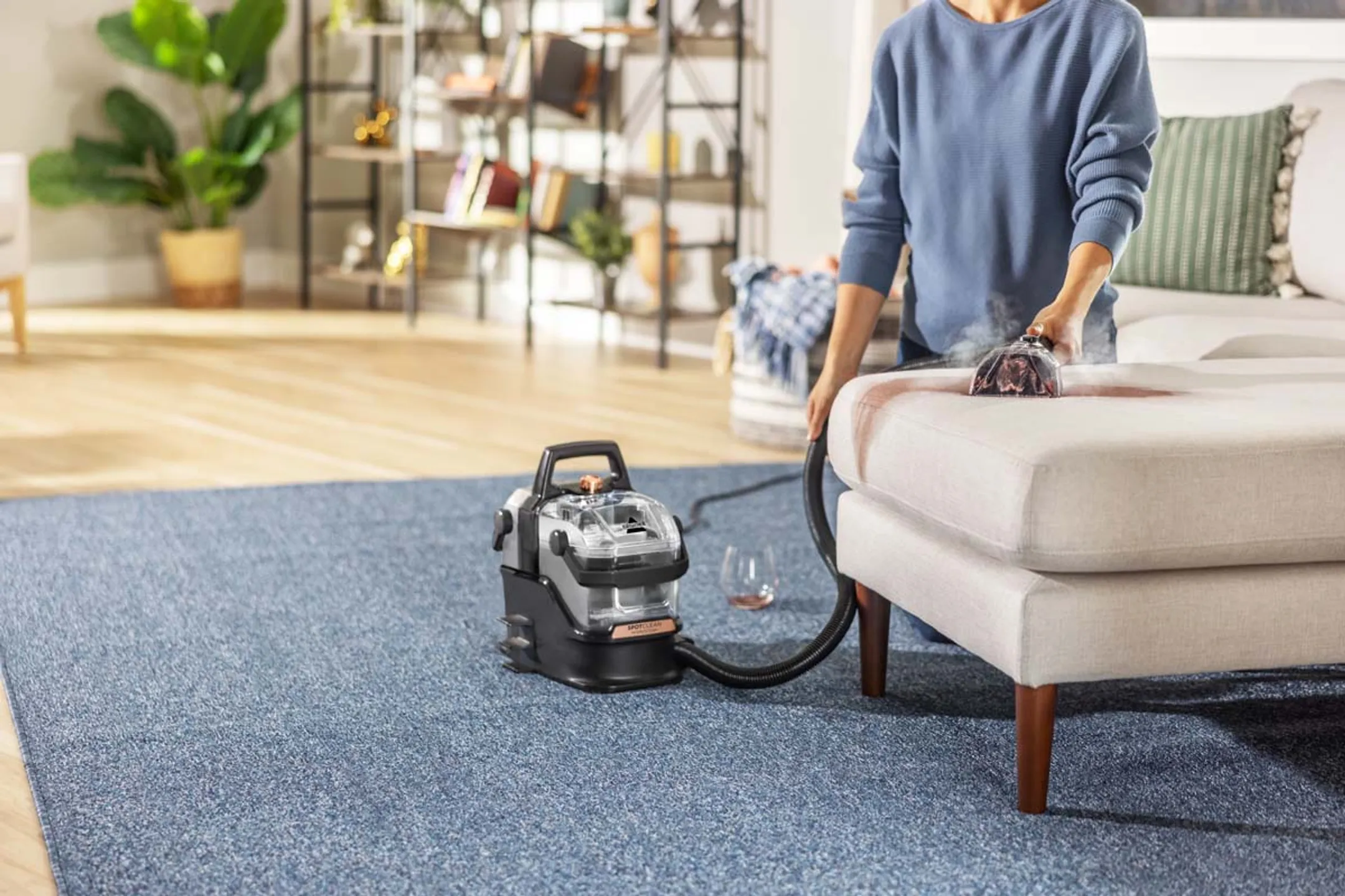 Bissell Nettoyeur de tapis Spotclean Hydrosteam 3700N image