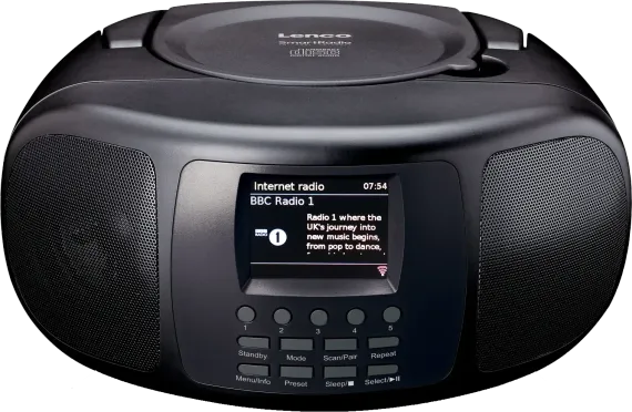 Radio Internet portable DAB+/FM SCD-6000BK - Noir