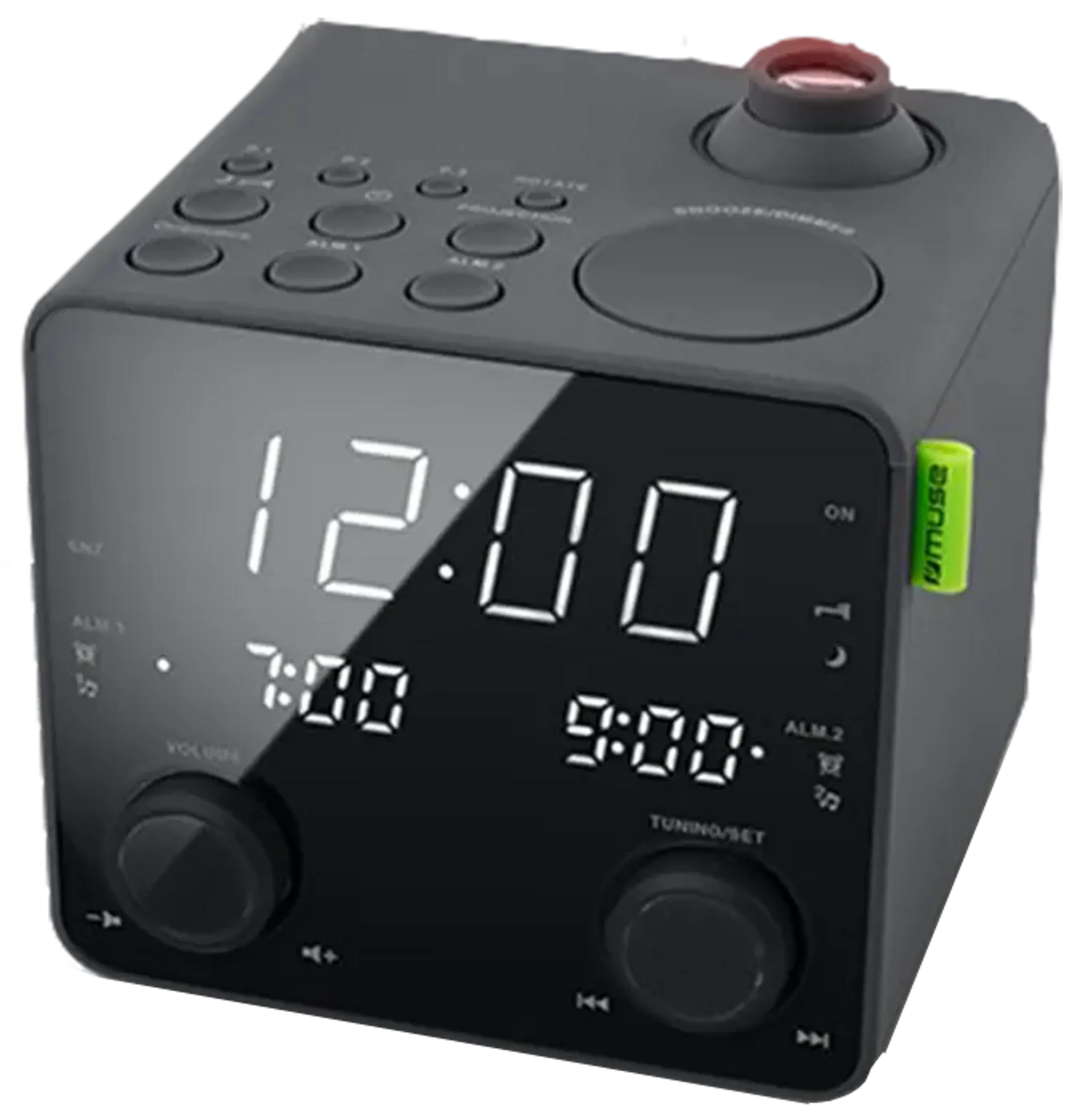 Radio réveil M-189 P - Noir