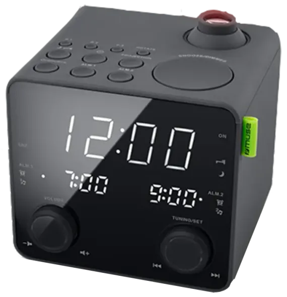 Radio réveil M-189 P - Noir
