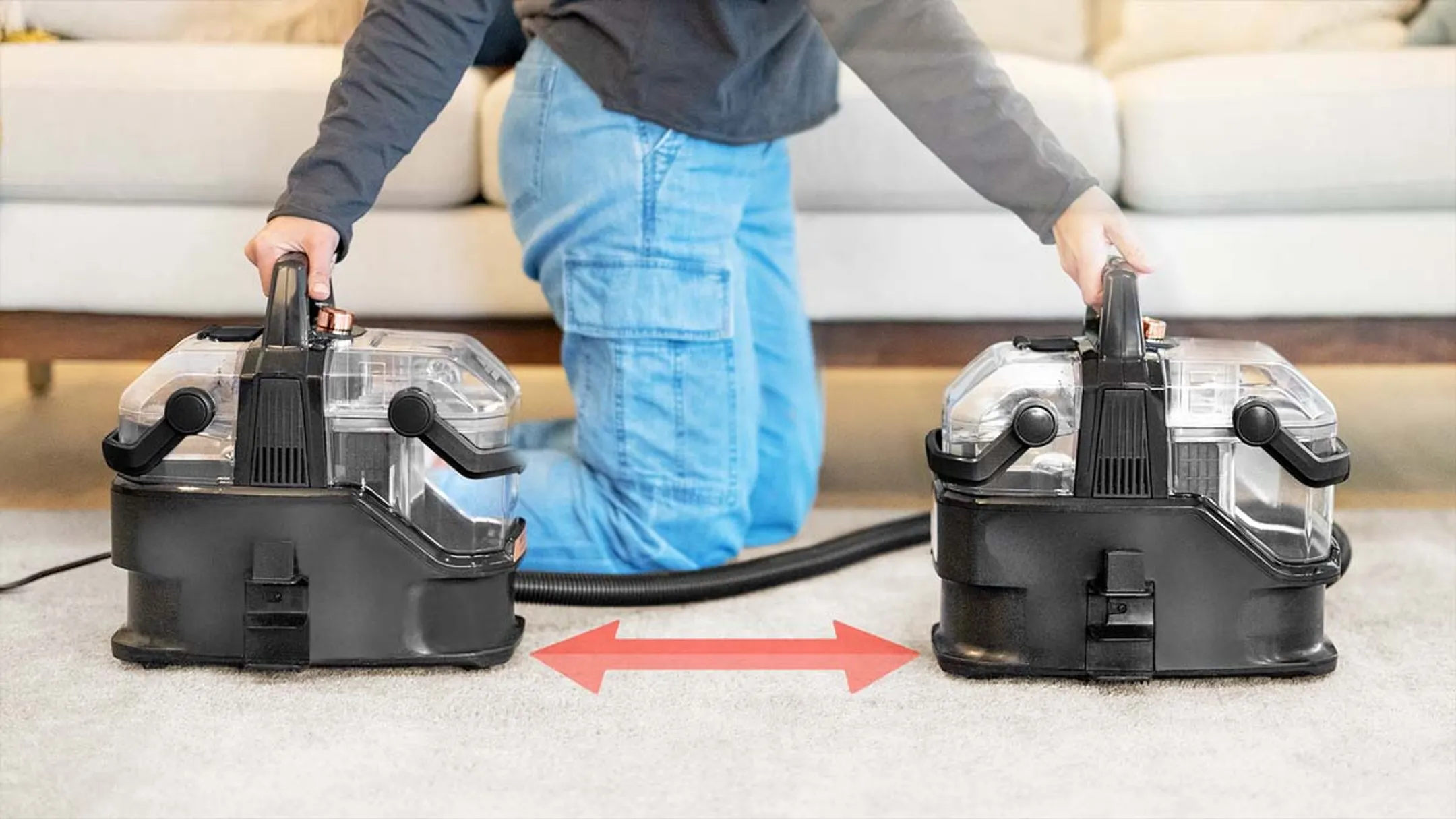 Bissell Nettoyeur de tapis Spotclean Hydrosteam 3700N image