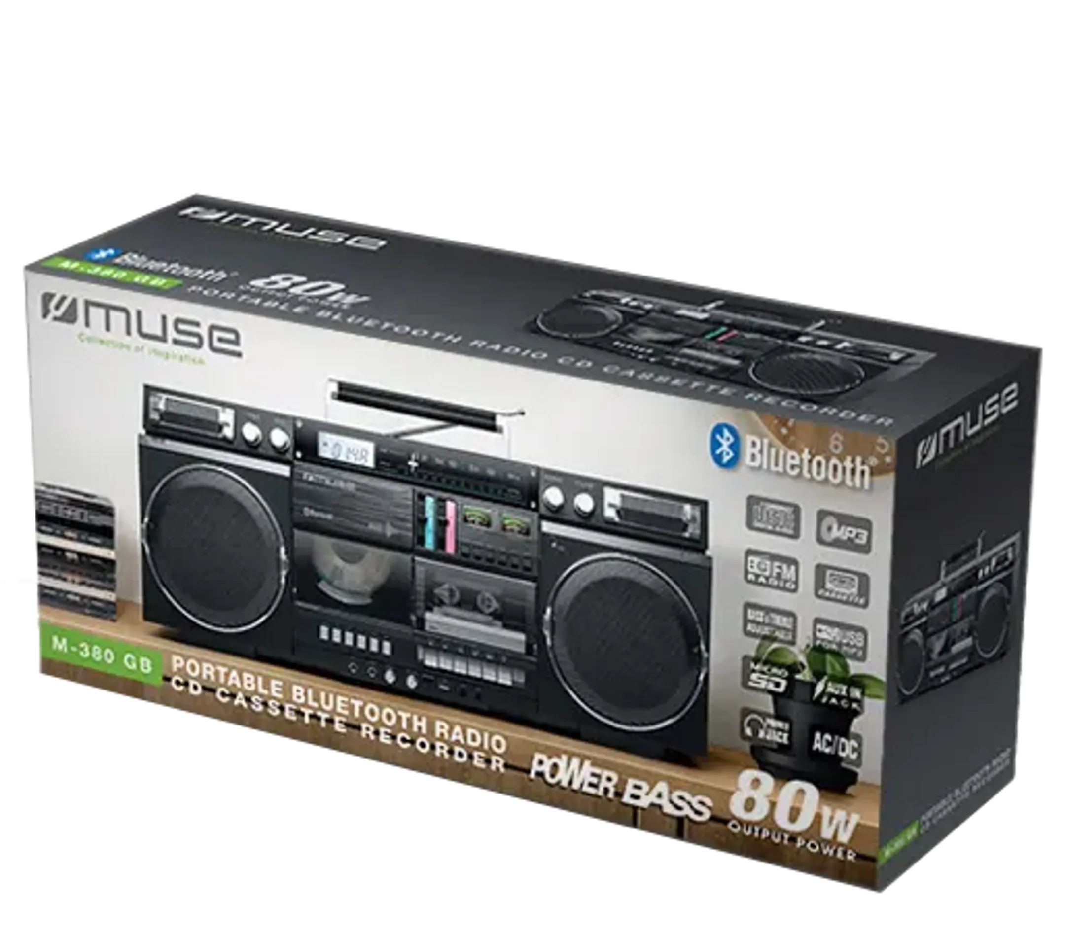 Muse Radio portable M-380 GB - Noir image