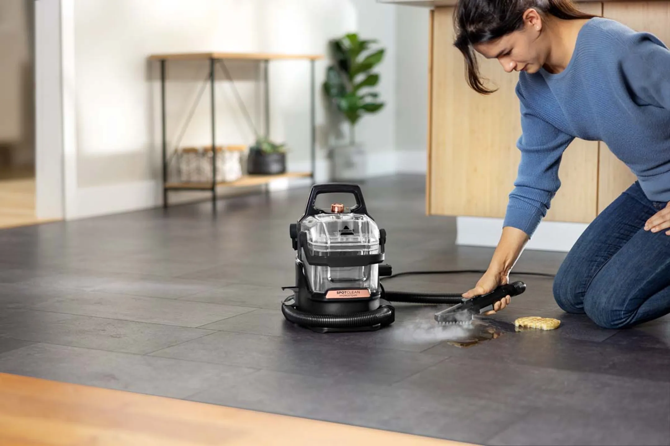 Bissell Nettoyeur de tapis Spotclean Hydrosteam 3700N image