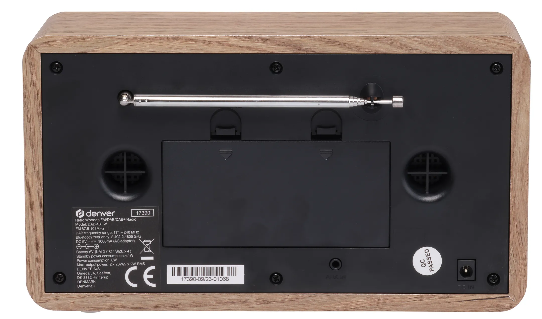 Denver Radio FM DAB-18 - Bluetooth image