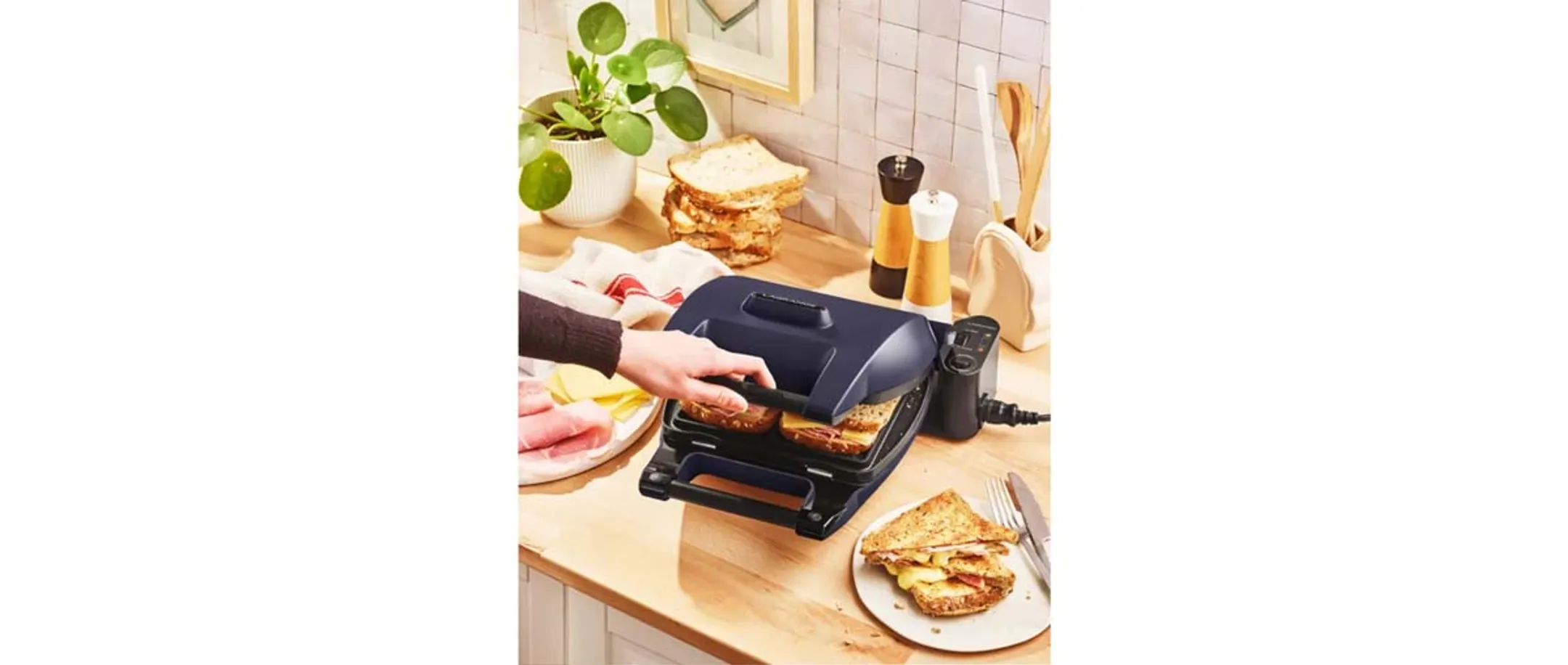 Lagrange Gaufrier - bleu abysse image