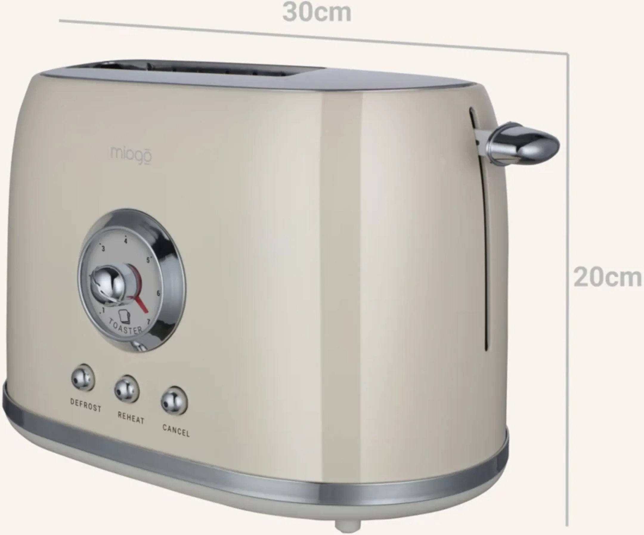 MIOGO Grille-pain Daily MDT1 image