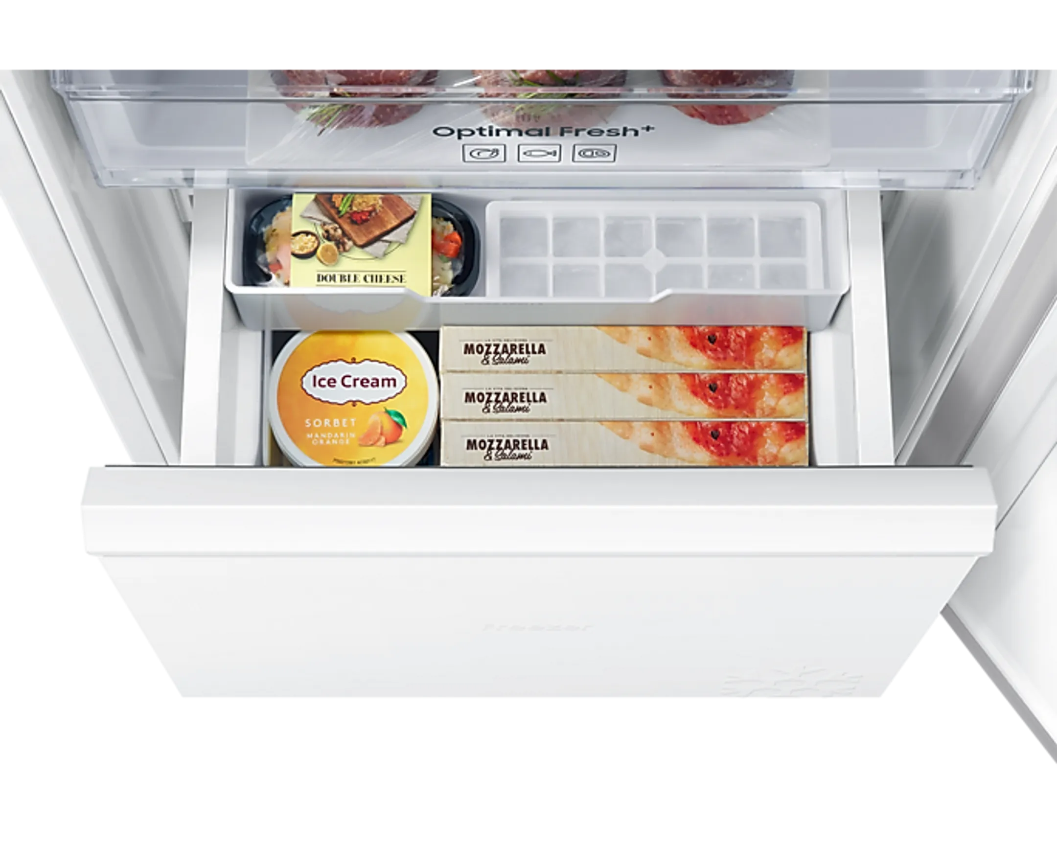 Samsung Inbouw koelkast met diepvries BRD27600EWW/EF image