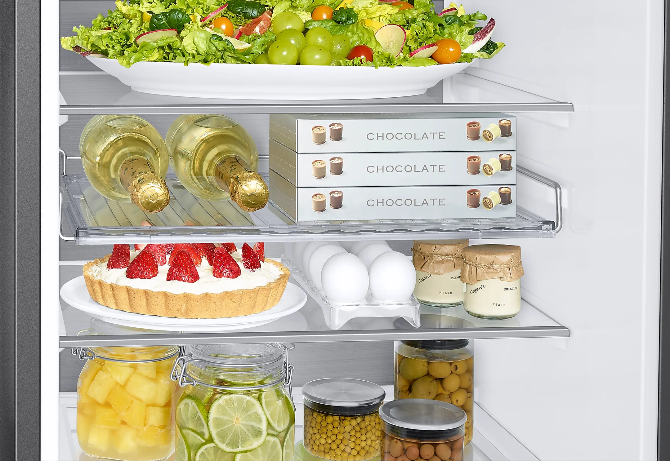 Koelkast met diepvries RB34C775CS9