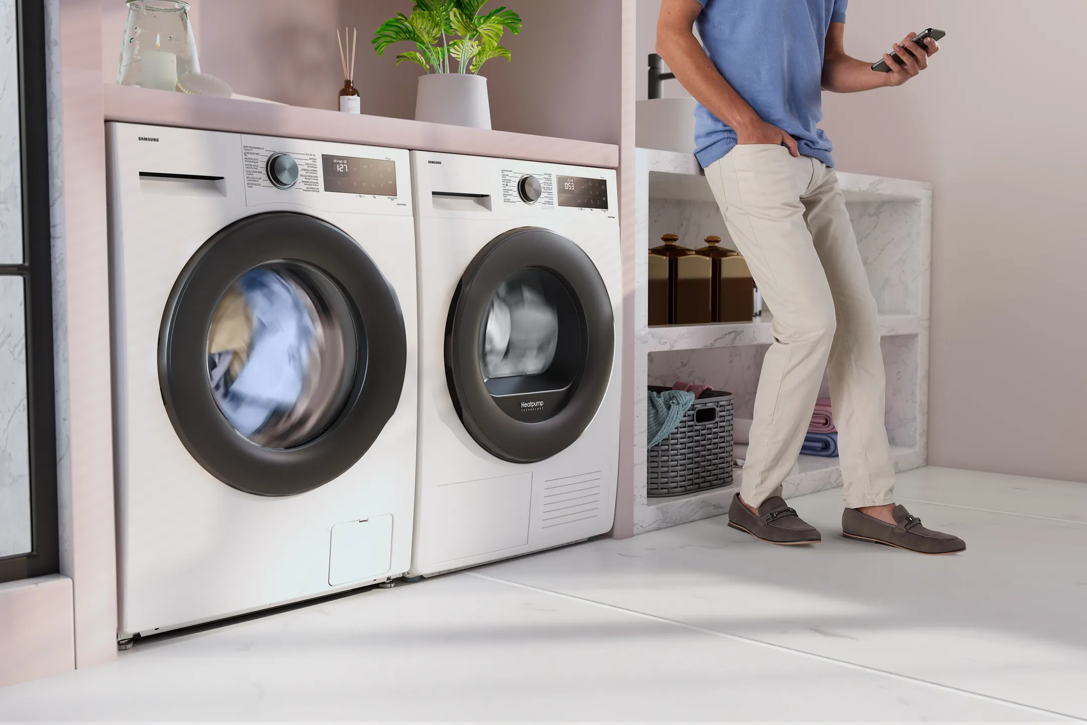 Samsung Machine à laver WW91CGC04AAE EcoBubble  image