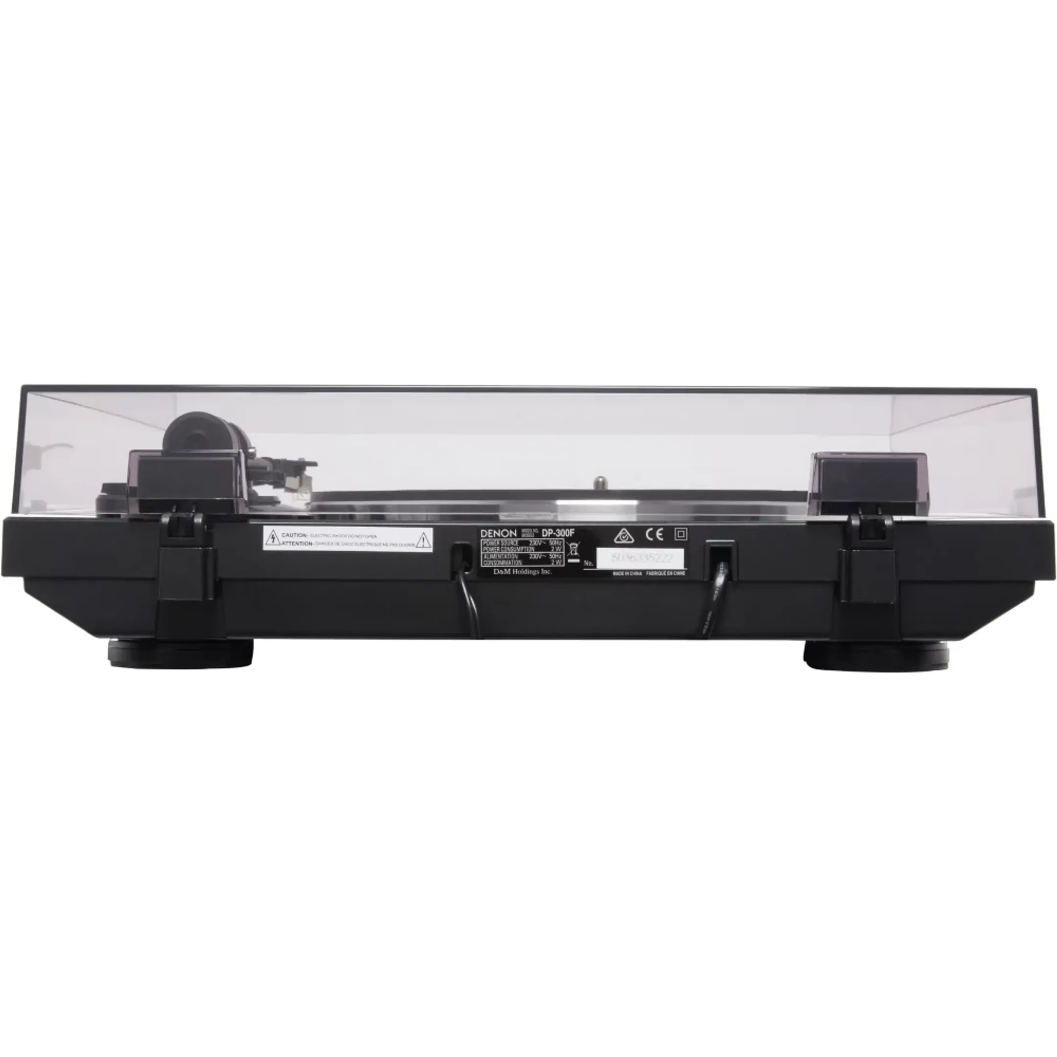 Denon Platenspeler DP 300F - Zwart image