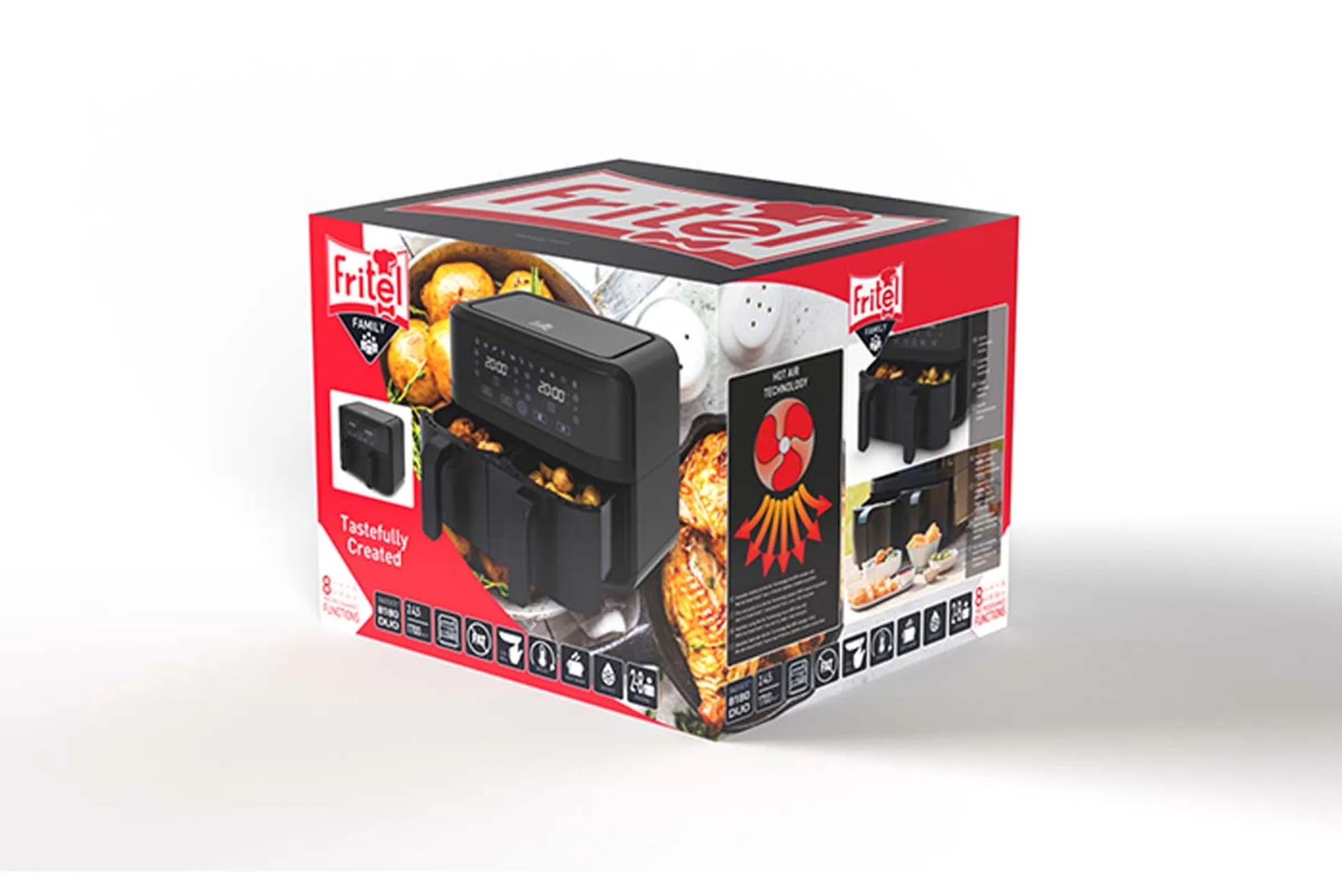 FRITEL Airfryer SnackTastic® 8180 DUO image