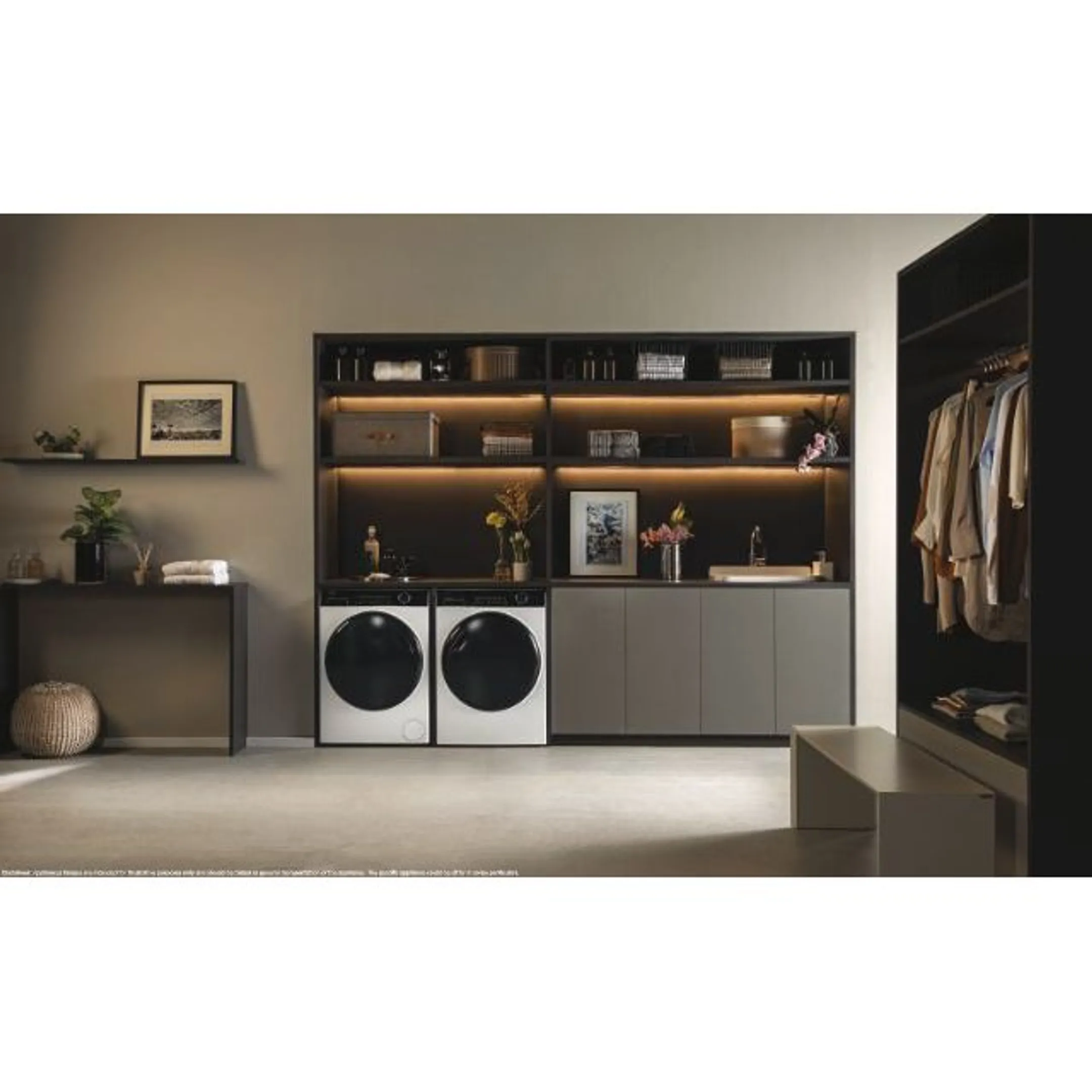Haier Bundel - Wasmachine HW80-B14959EU1DF Irefresh Connected + Droogkast HD90-A3959E-DF Irefresh Connected image