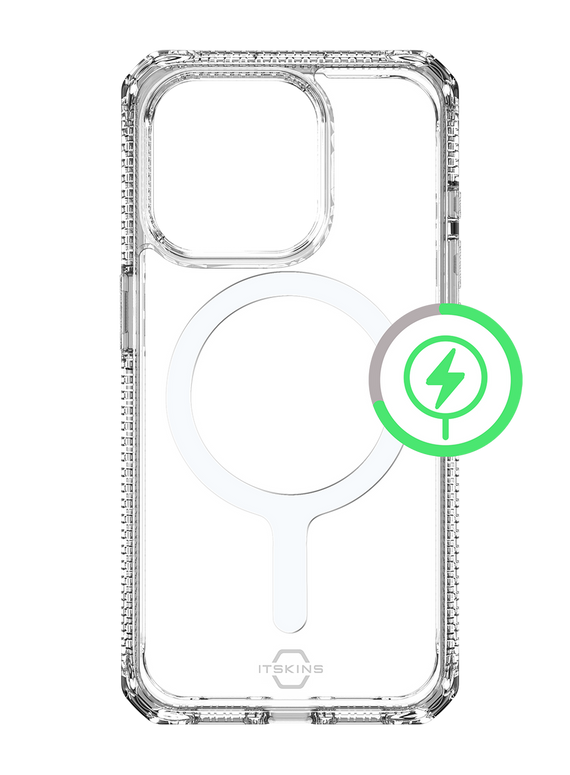 Hybrid R Clear MagSafe backcover voor iPhone 15 Pro Max