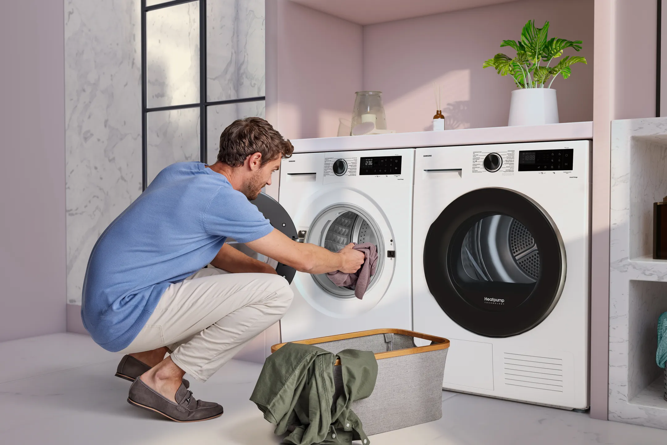 Samsung Machine à laver WW91CGC04AAE EcoBubble  image