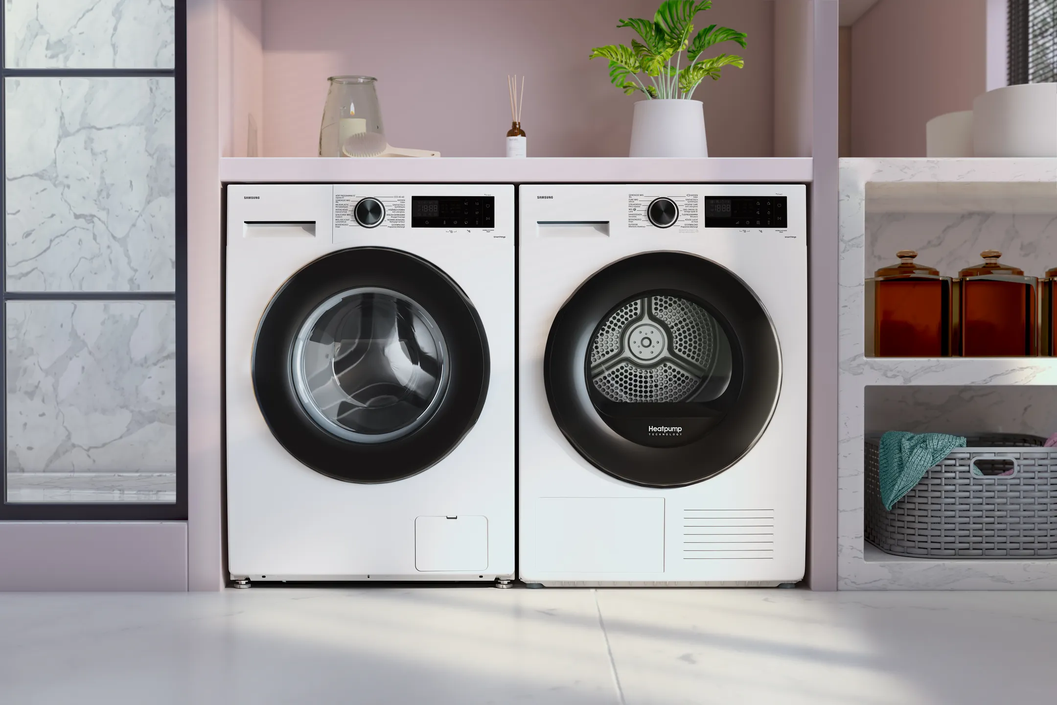 Samsung Wasmachine WW81CGC04AAEEN EcoBubble™ image