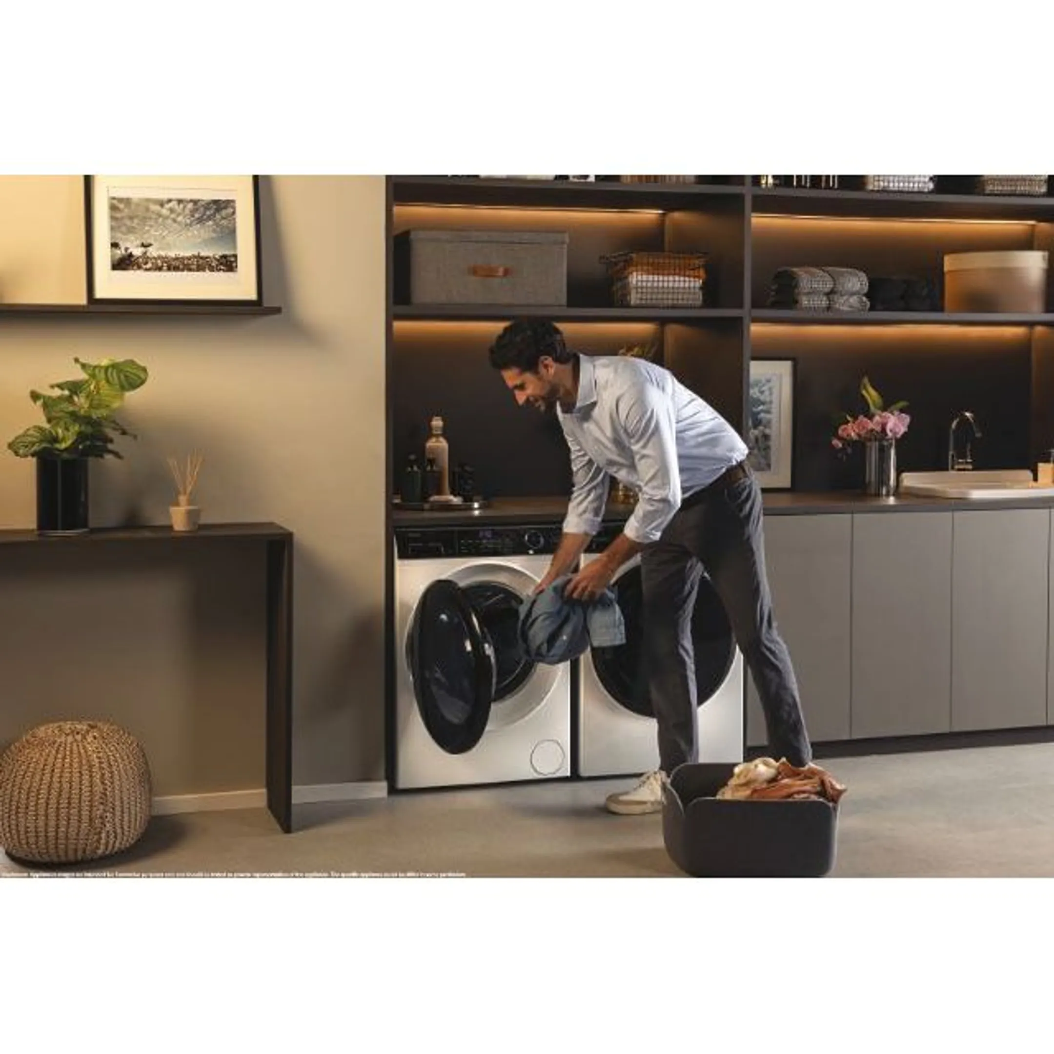 Haier Bundel - Wasmachine HW80-B14959EU1DF Irefresh Connected + Droogkast HD90-A3959E-DF Irefresh Connected image