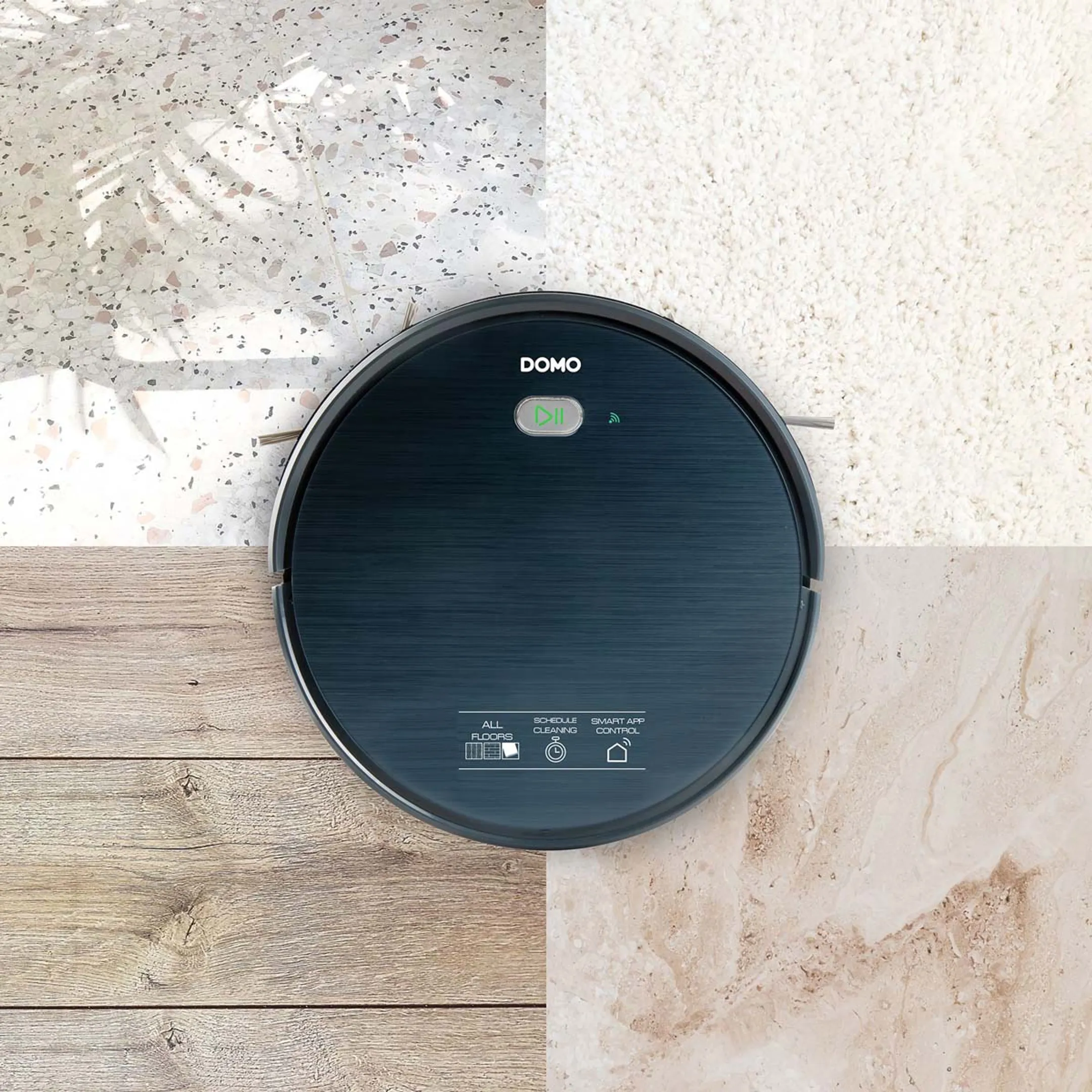 Domo Robotstofzuiger en dweilrobot DO7296S image