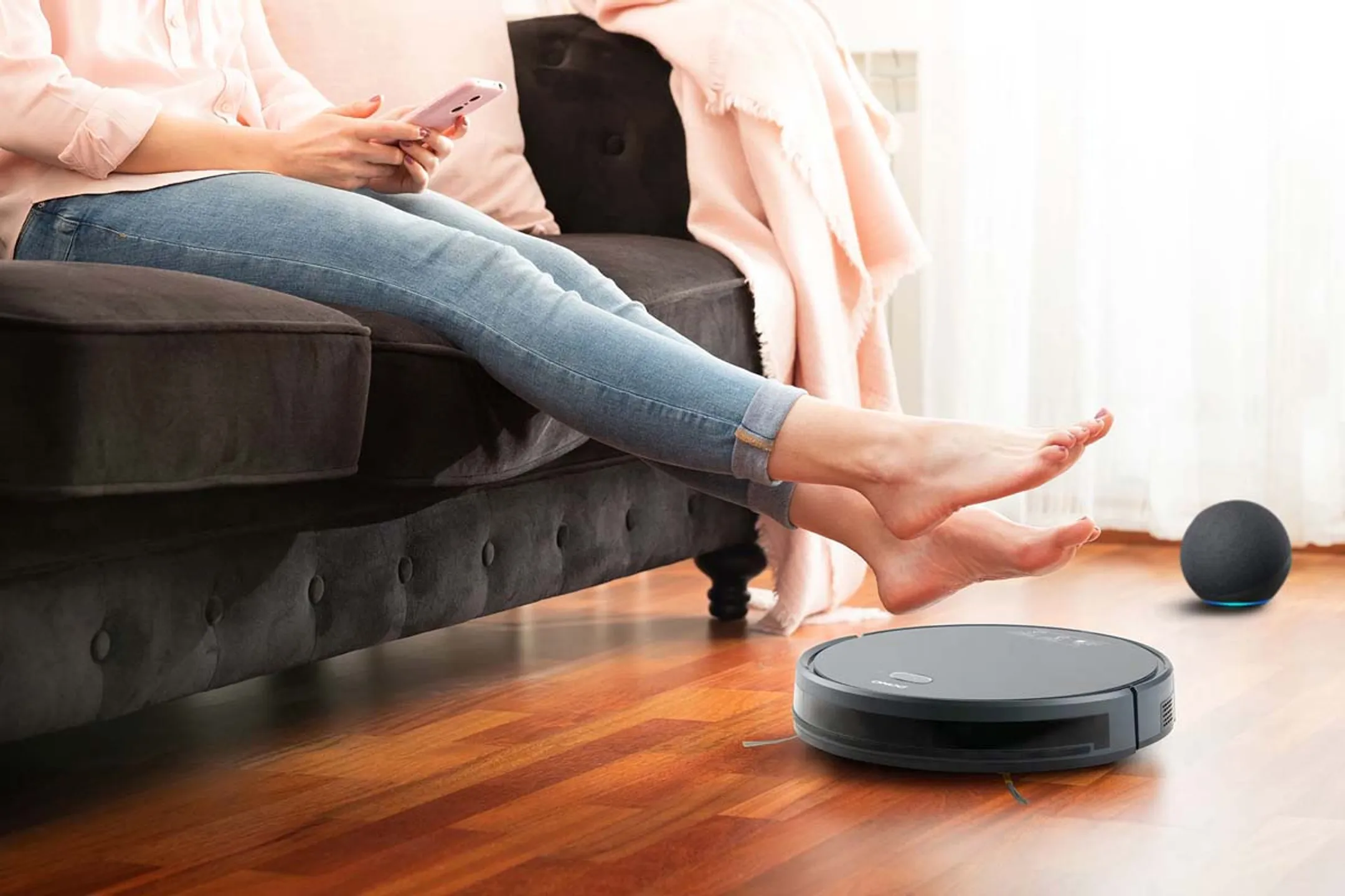 Domo Robotstofzuiger en dweilrobot DO7296S image