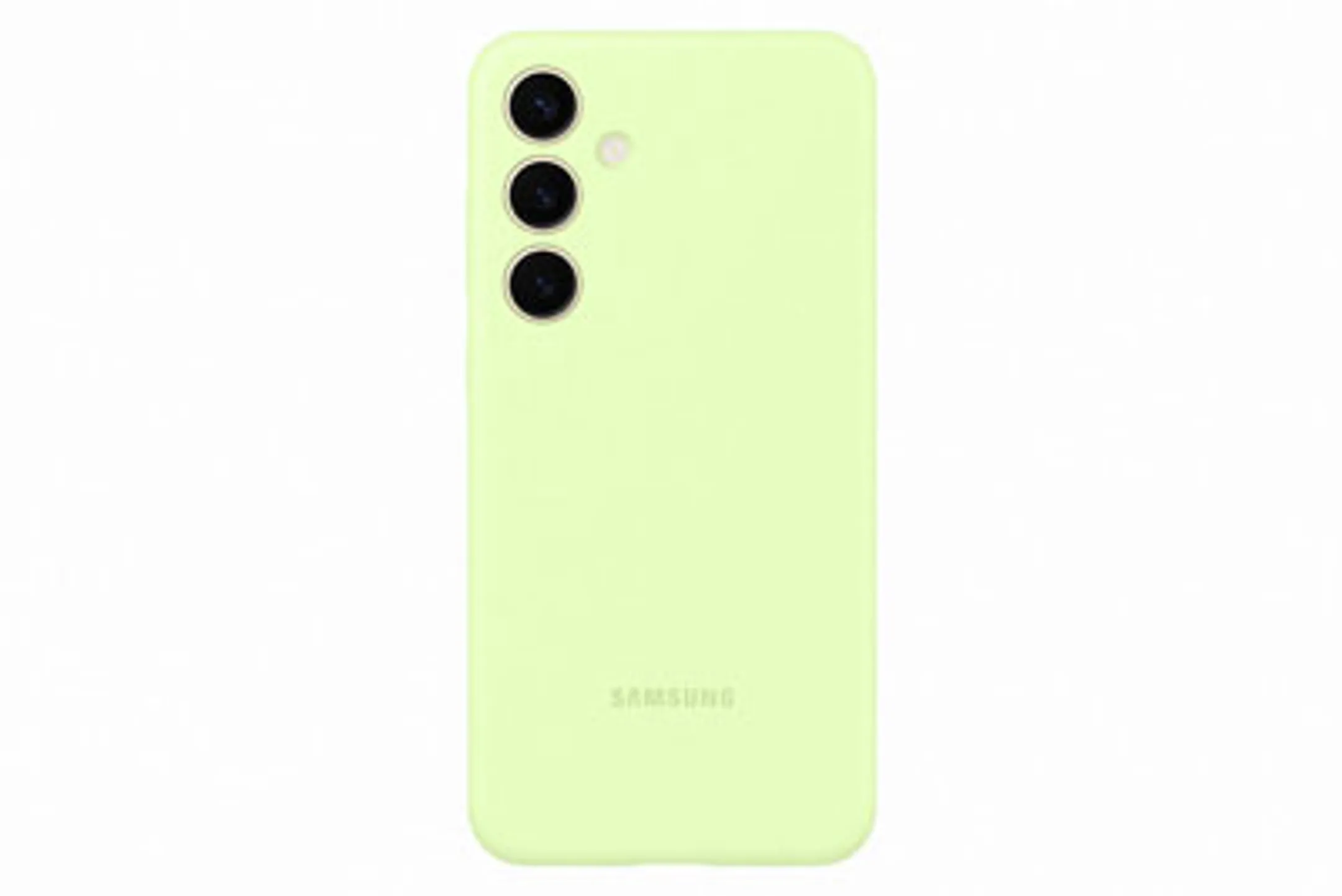 Samsung Coque en silicone pour Galaxy S24+ - Vert image
