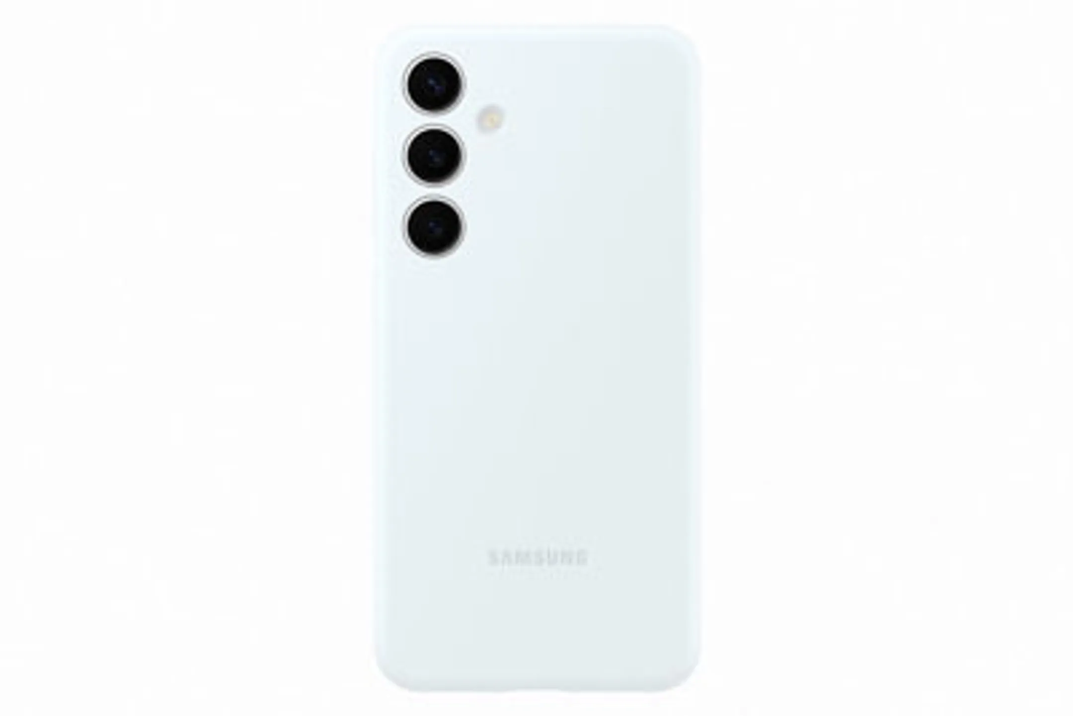 Samsung Coque en silicone pour Galaxy S24+ - Blanc image