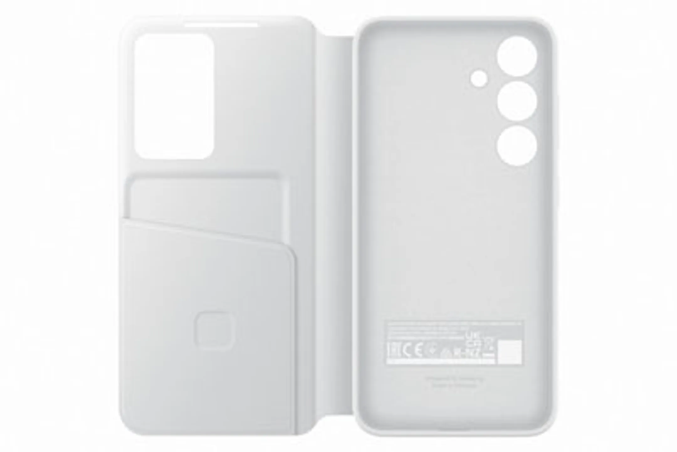Samsung Smart View Wallet Case voor Galaxy S24 -Wit image