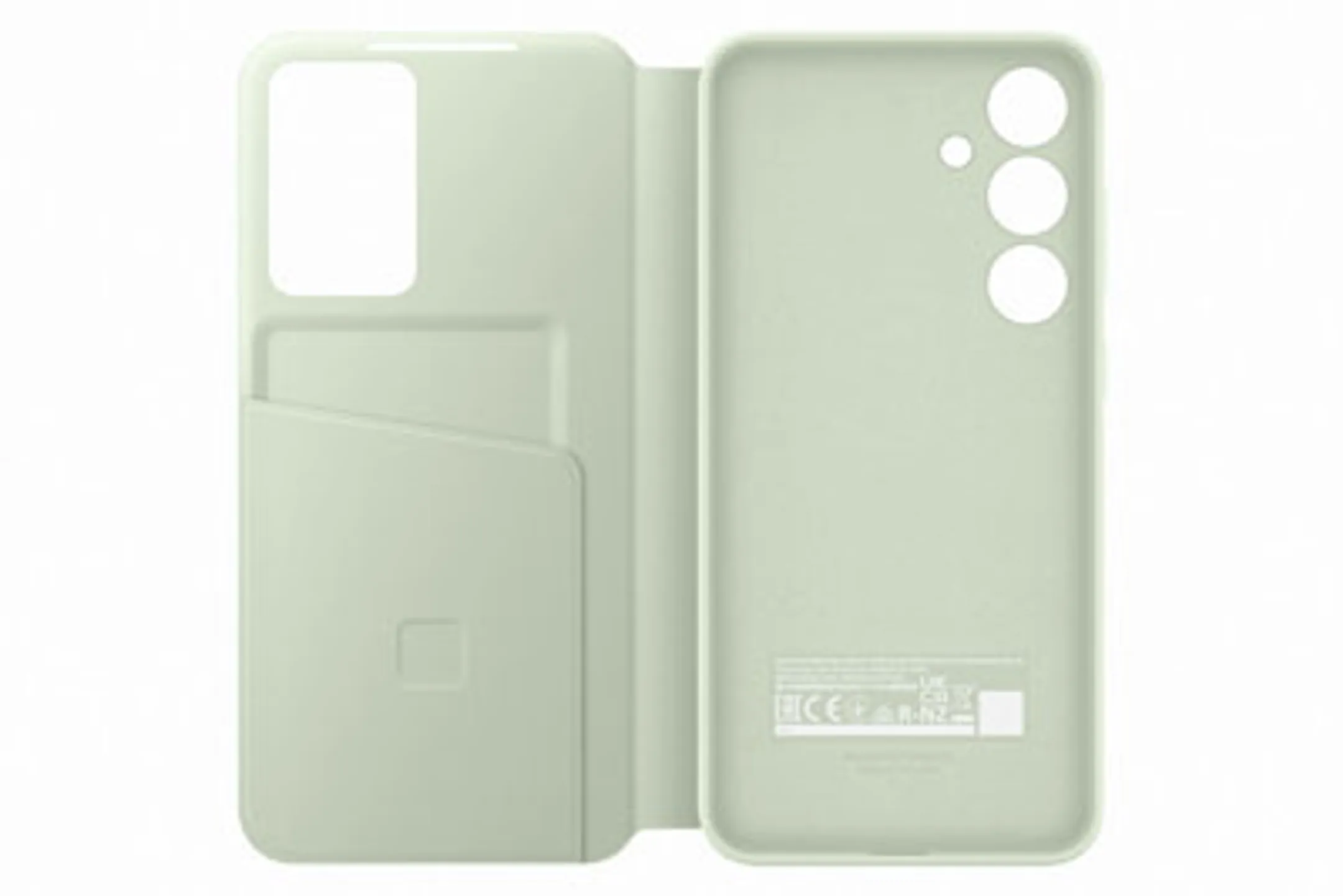 Samsung Smart View Wallet Case voor Galaxy S24+ - Groen image