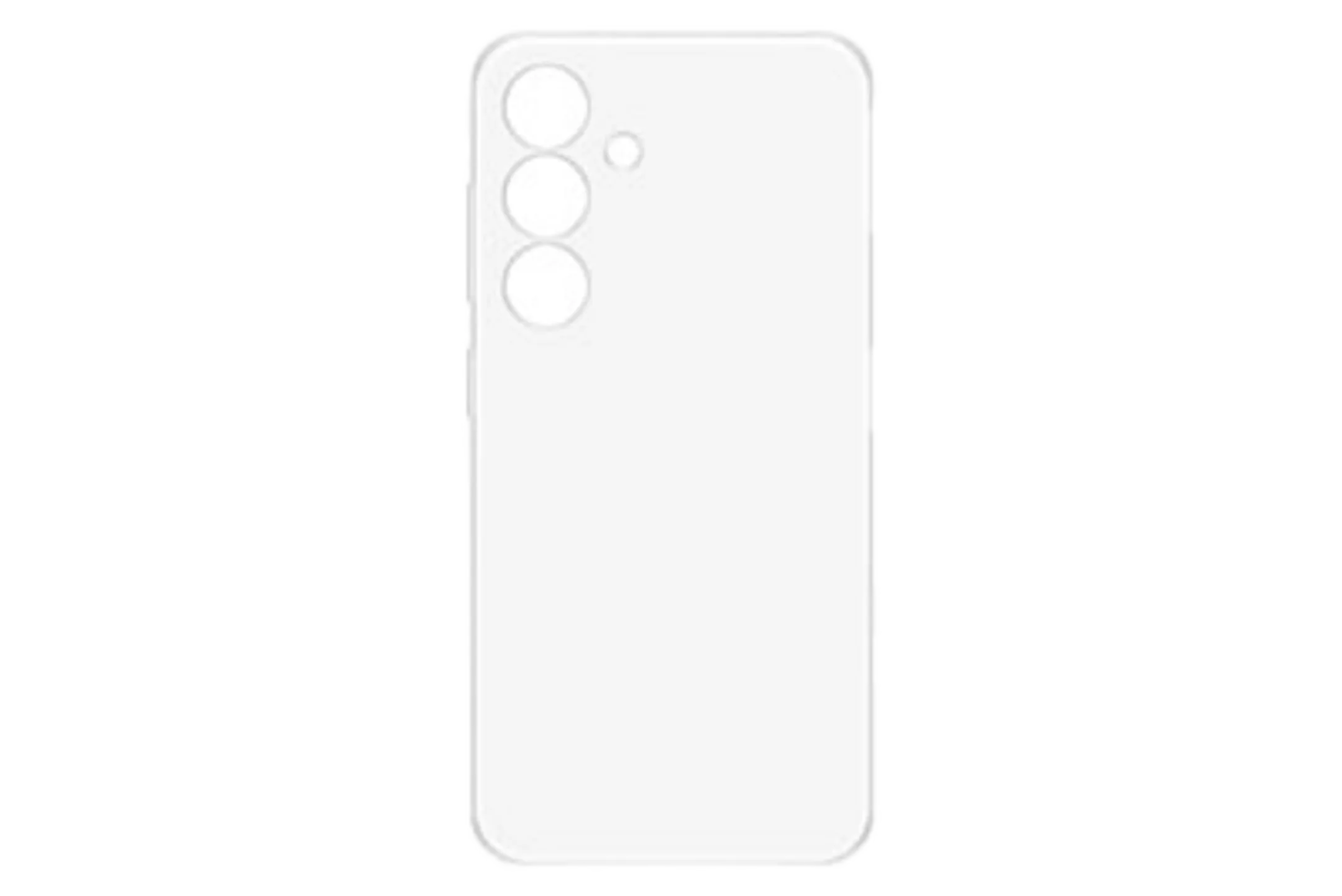 Clear cover voor Galaxy S24 - Transparant