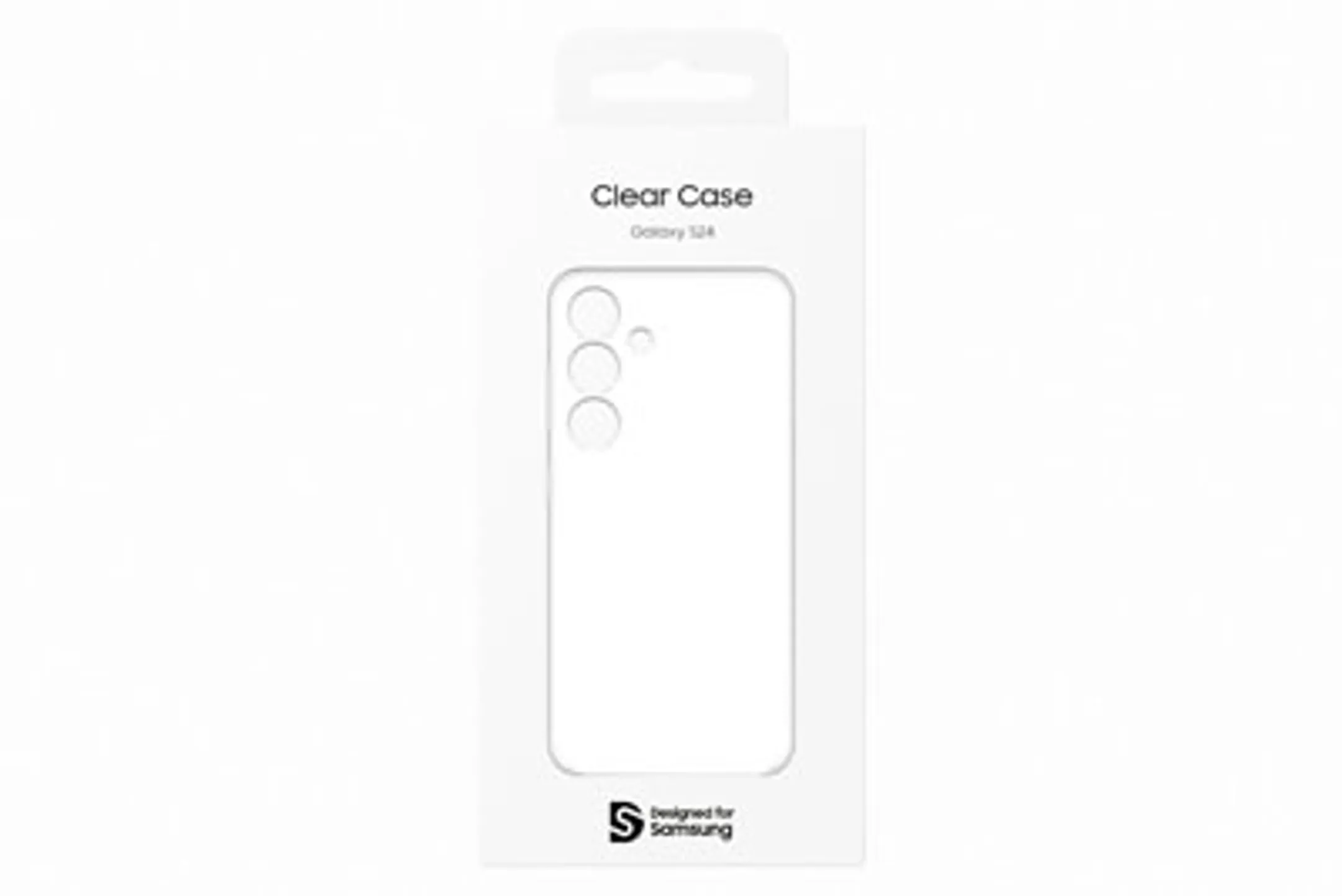 Clear cover voor Galaxy S24 - Transparant