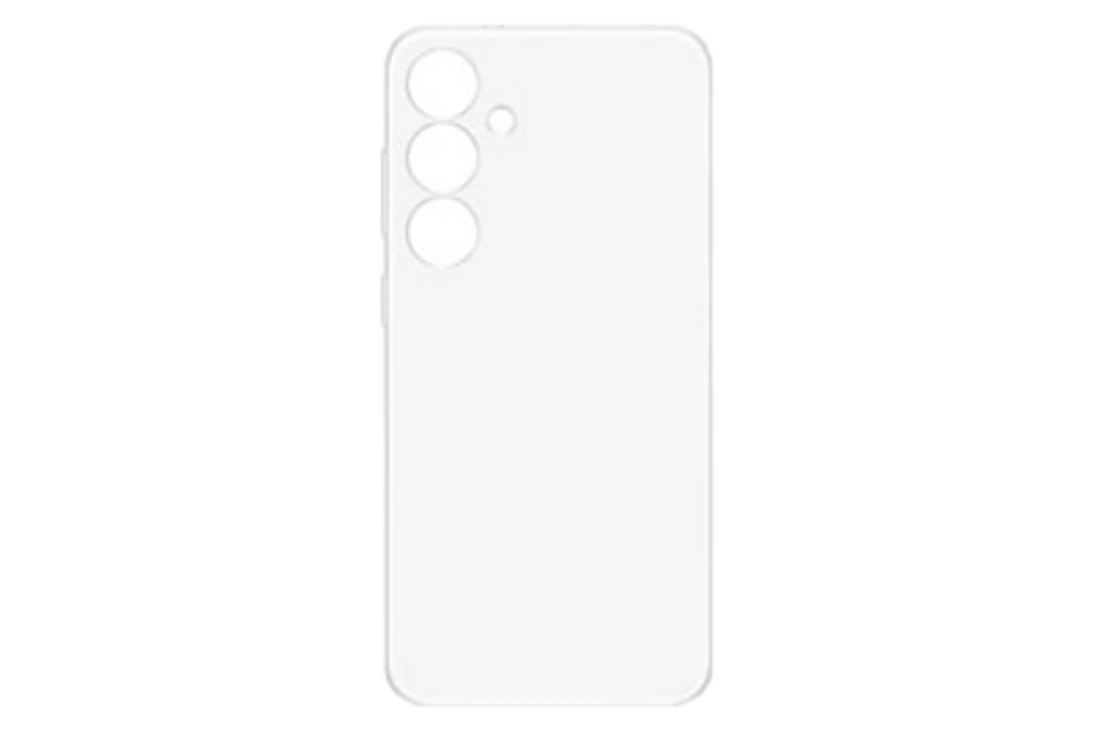 Samsung Clear cover voor Galaxy S24+ - Transparant image