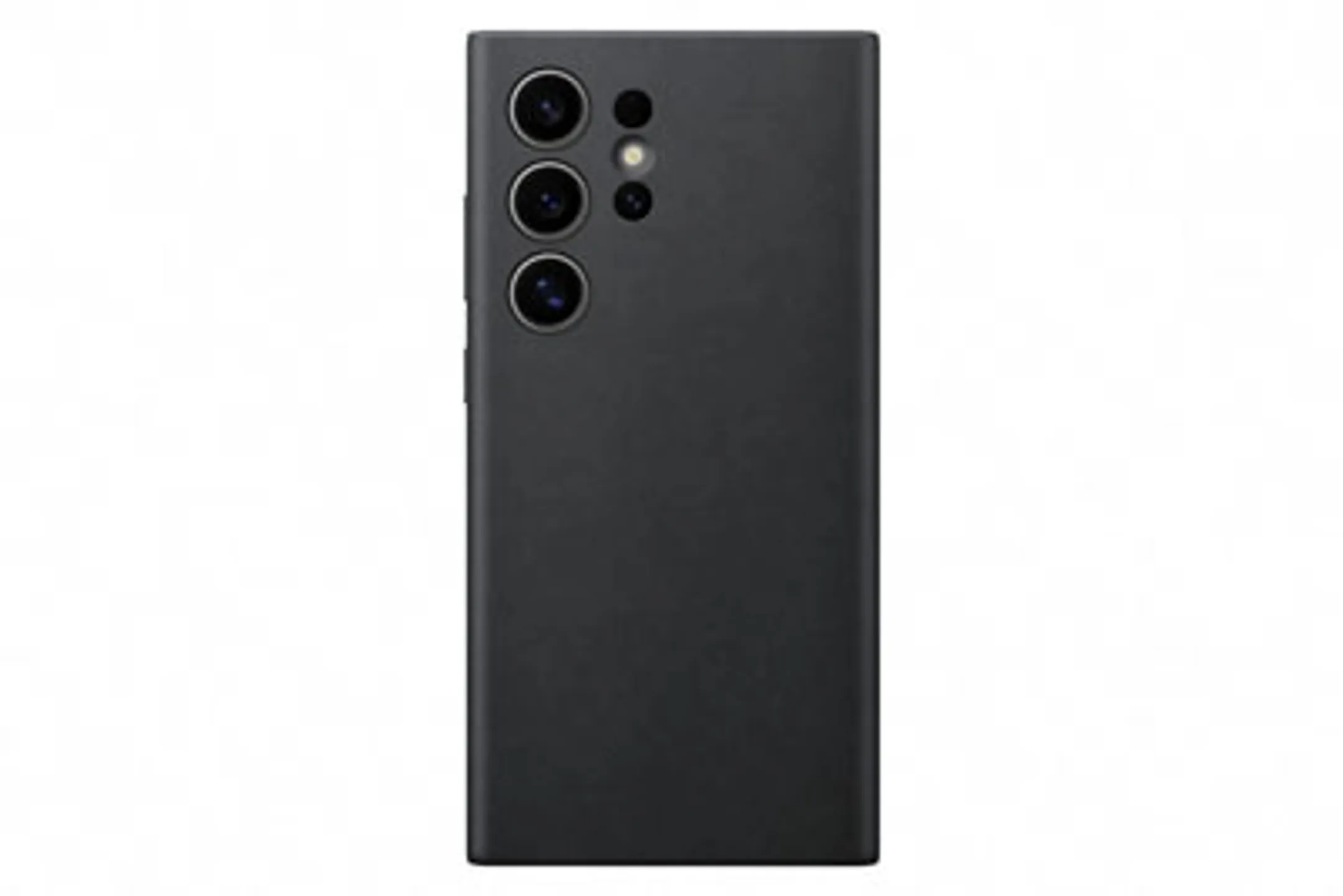 Samsung Coque en cuir pour Galaxy S24 Ultra - Noir image
