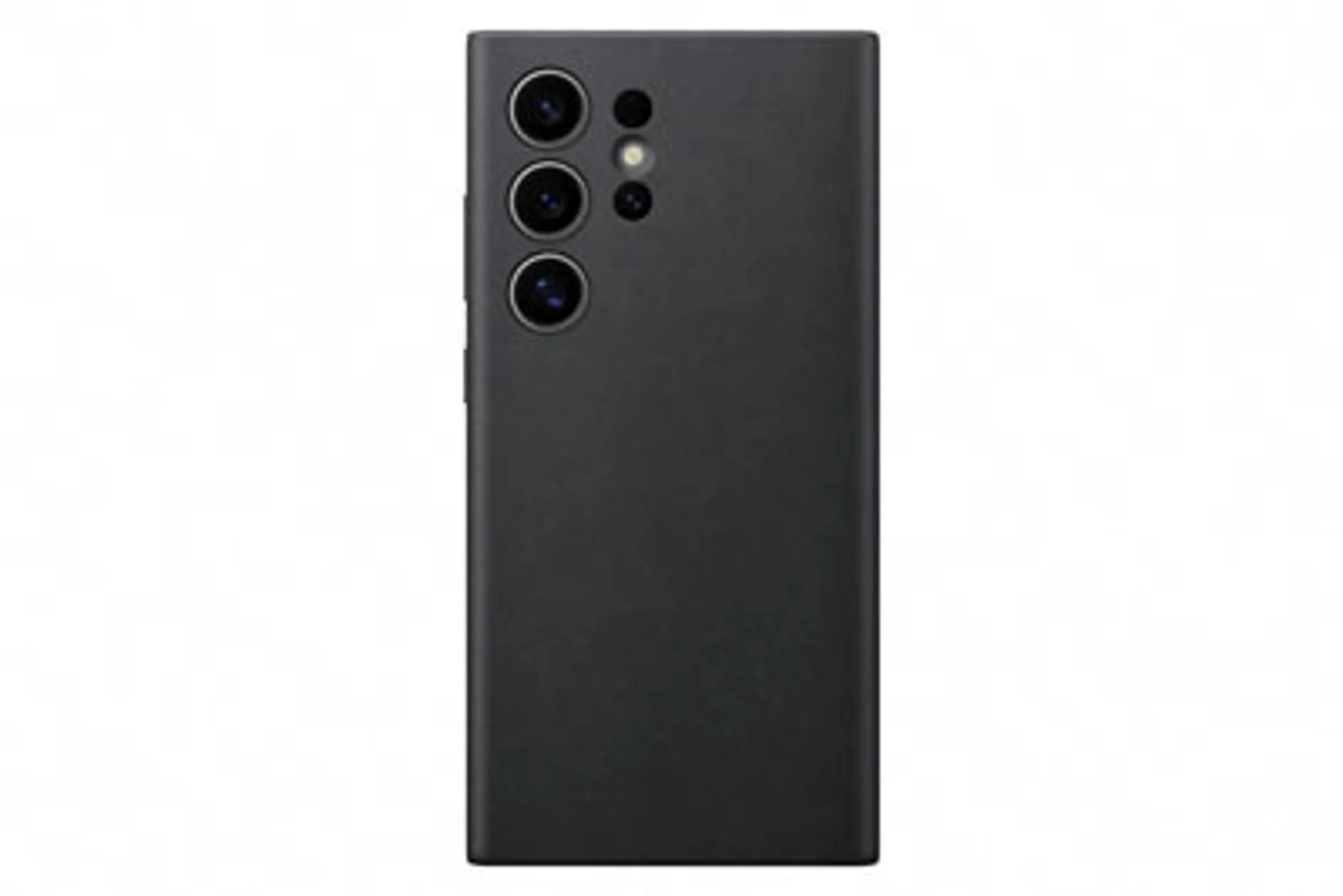 Samsung Leren backcover voor Galaxy S24 Ultra - Zwart image