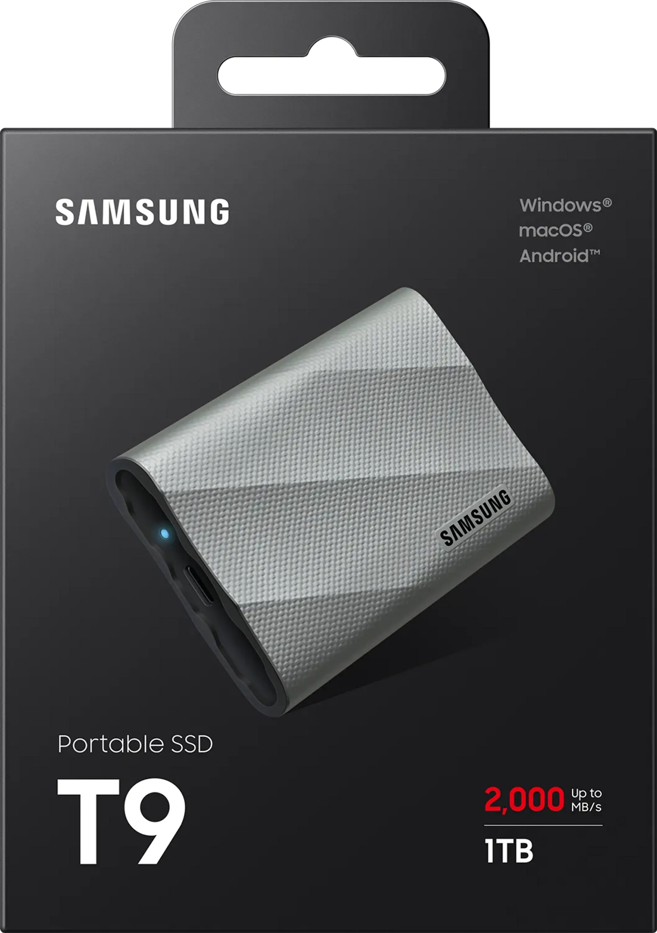 Samsung Portable SSD T9 Gris - 1 To image