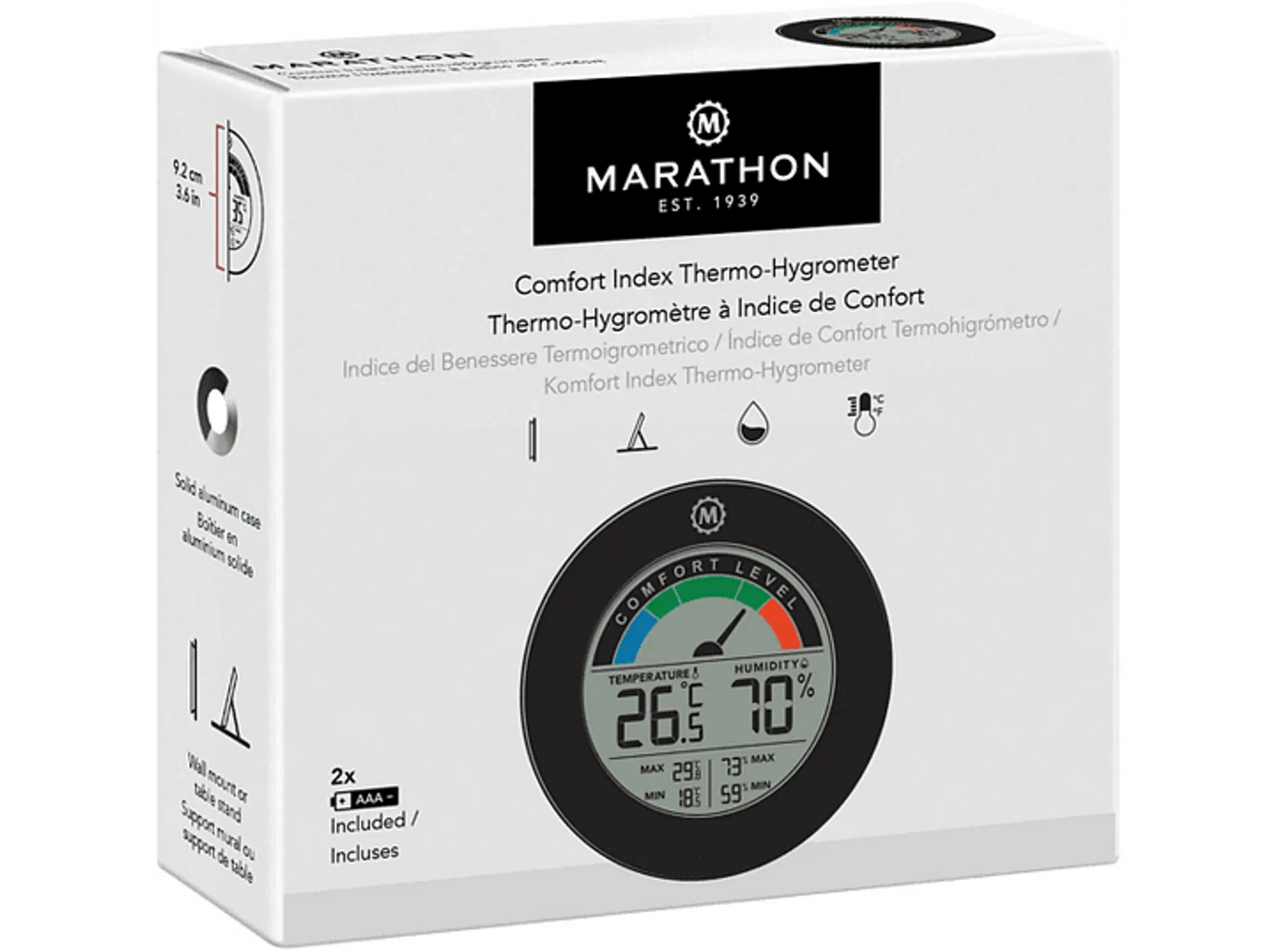 Marathon Thermo-hygrometer MW Austin image