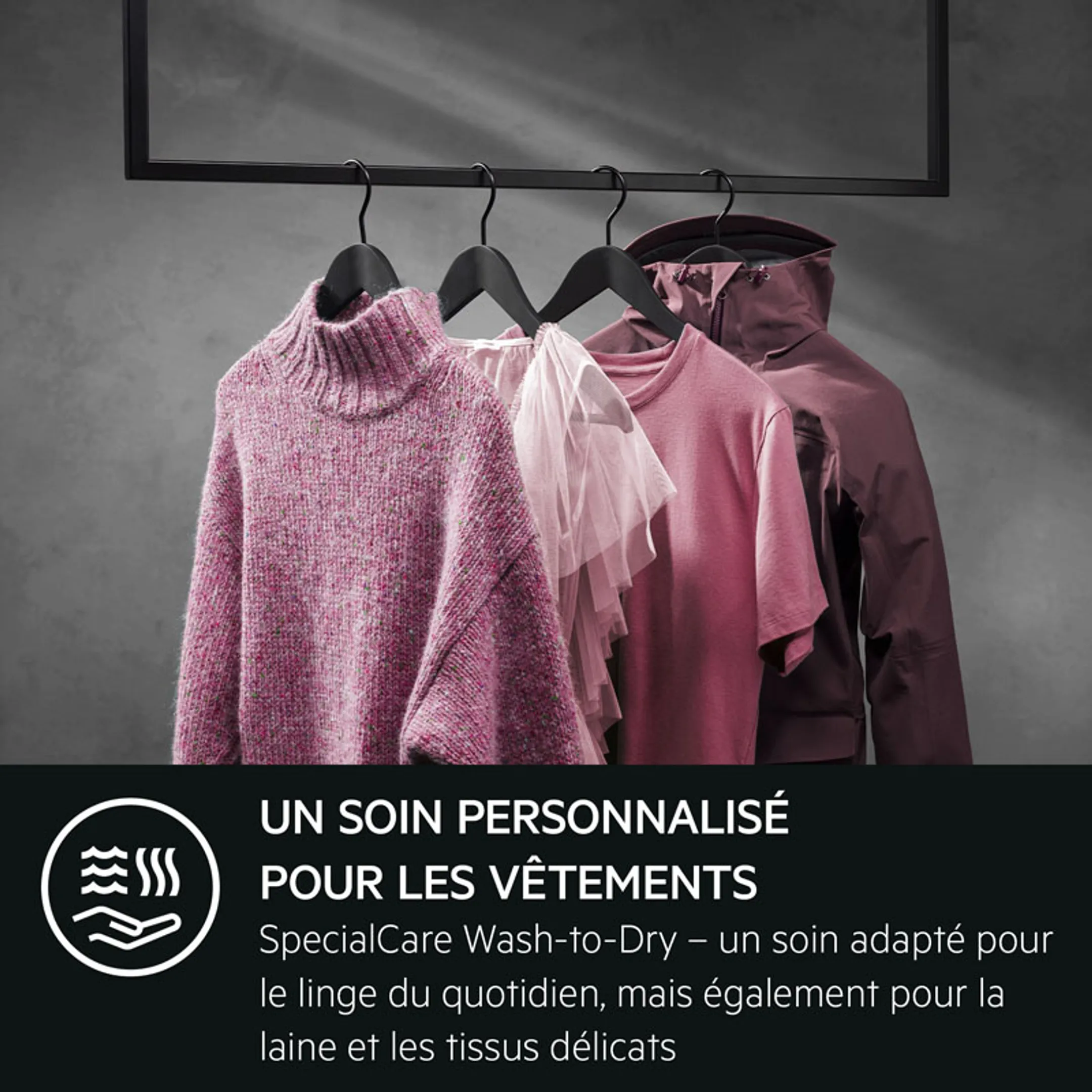 AEG Lave-linge séchant LWR7676BI PROSTEAM® image