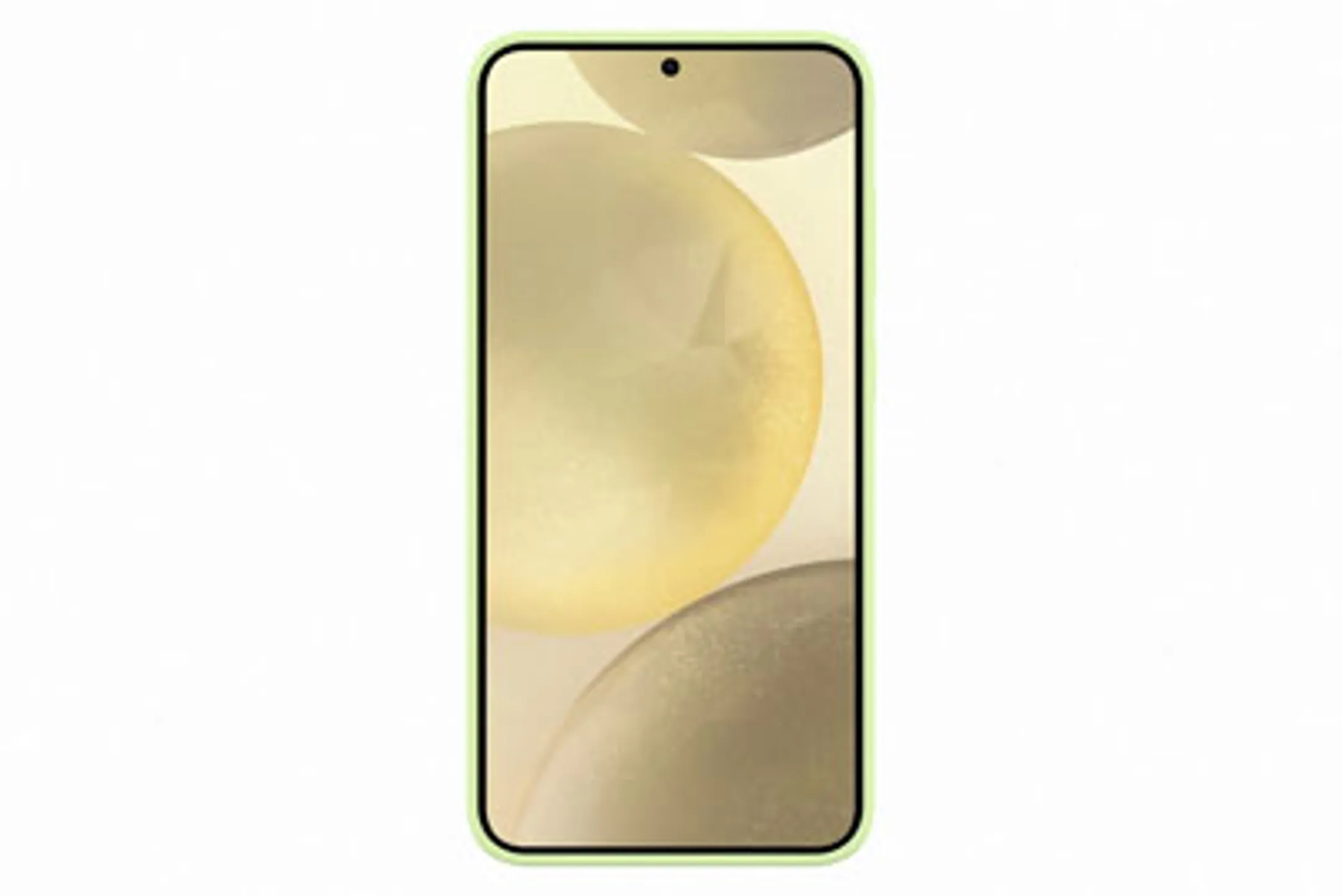 Samsung Coque en silicone pour Galaxy S24+ - Vert image