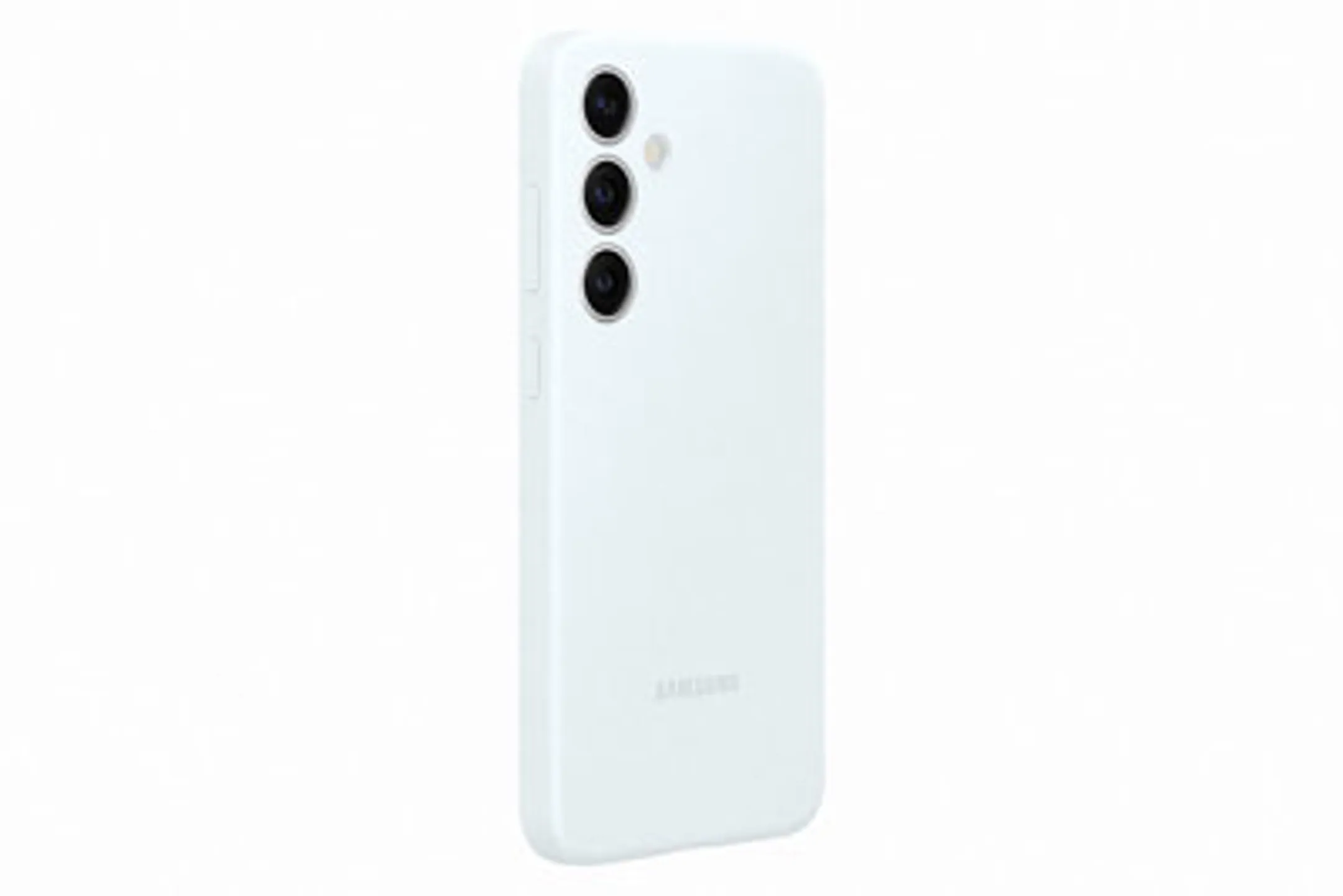 Samsung Coque en silicone pour Galaxy S24+ - Blanc image
