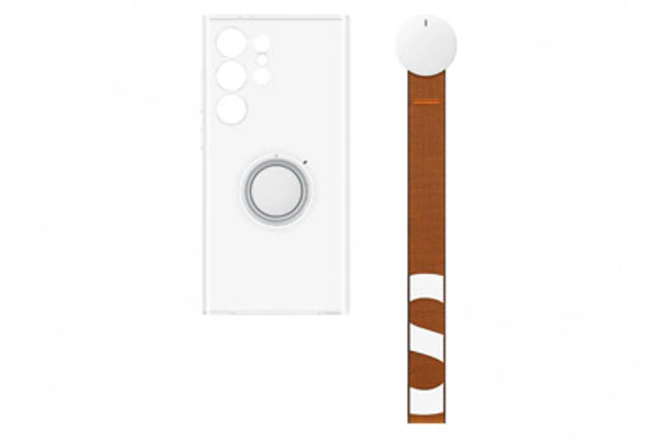 Clear Gadget cover pour Galaxy S24 Ultra - Transparent