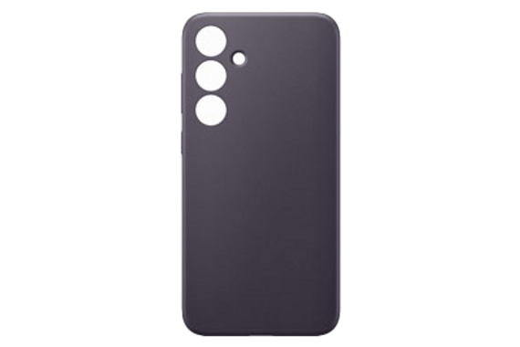 Leren backcover voor Galaxy S24+ - Violet